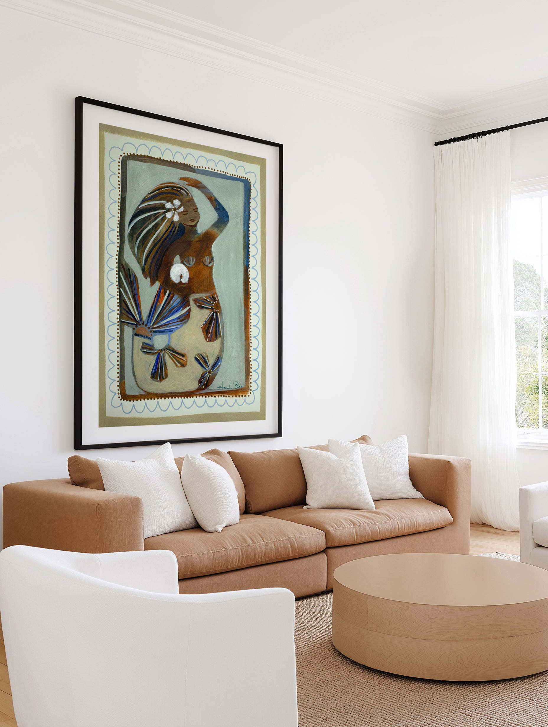 Seeker by Amanda Skye | Art Print from Olive et Oriel where you can shop wallpaper and artworks online