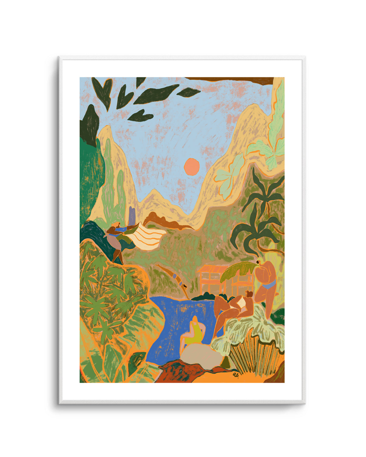 Seeking Joy by Arty Guava | Art Print