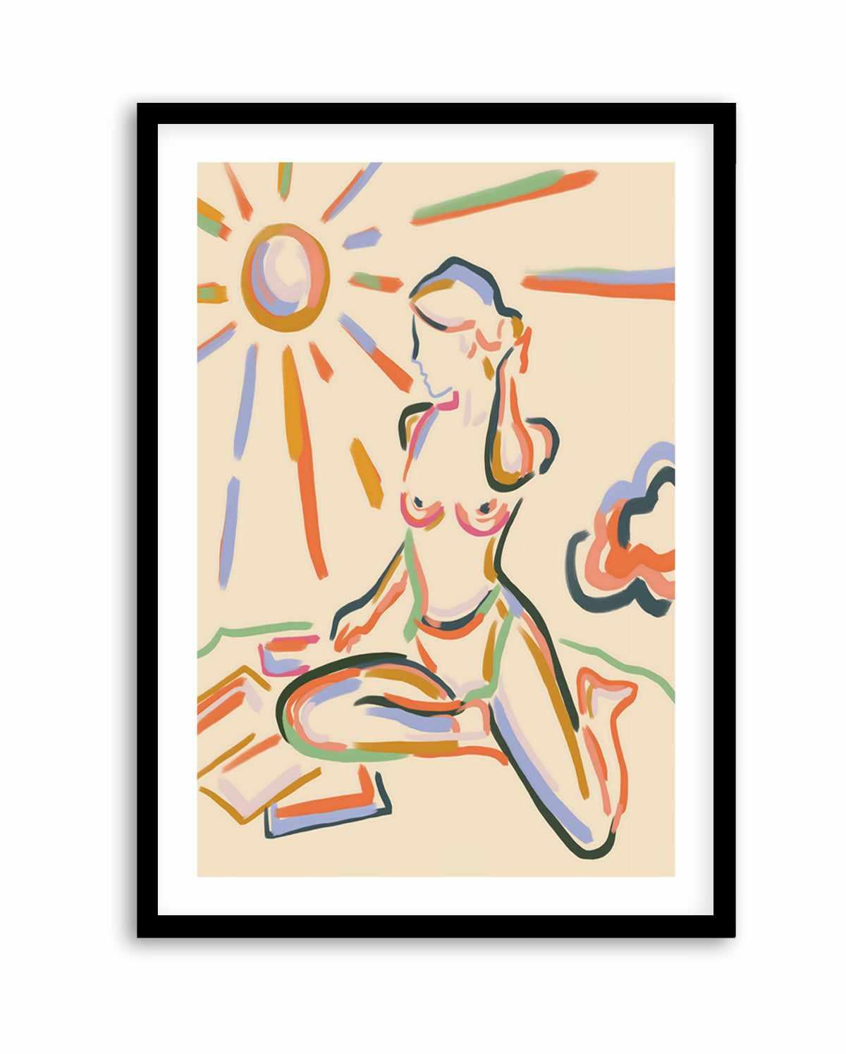 Self Love Summer by Uma Gokhale | Art Print from Olive et Oriel where you can shop wallpaper and artworks online