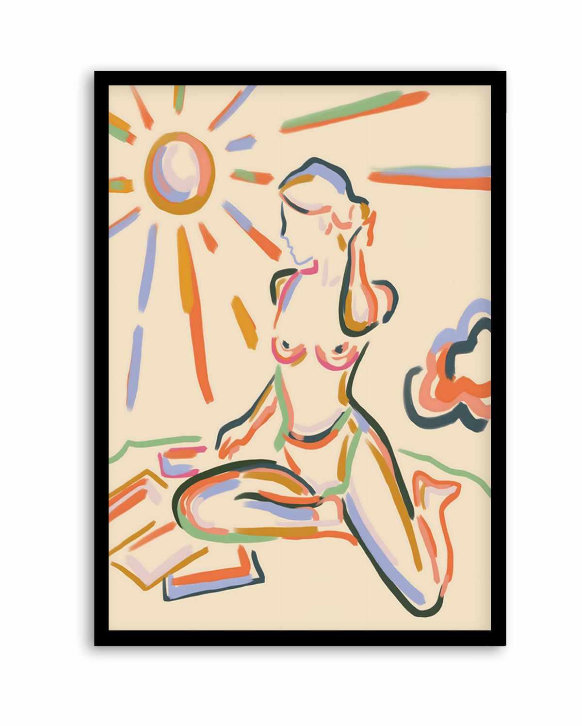 Self Love Summer by Uma Gokhale | Art Print from Olive et Oriel where you can shop wallpaper and artworks online