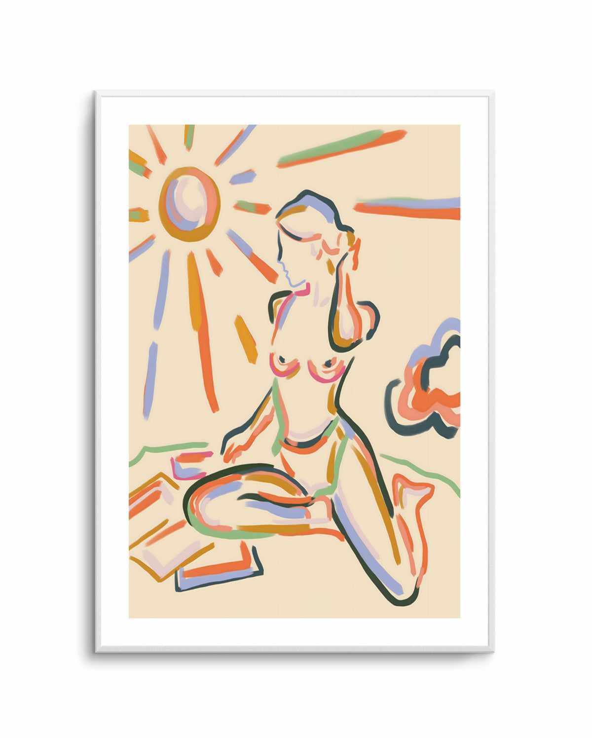 Self Love Summer by Uma Gokhale | Art Print from Olive et Oriel where you can shop wallpaper and artworks online