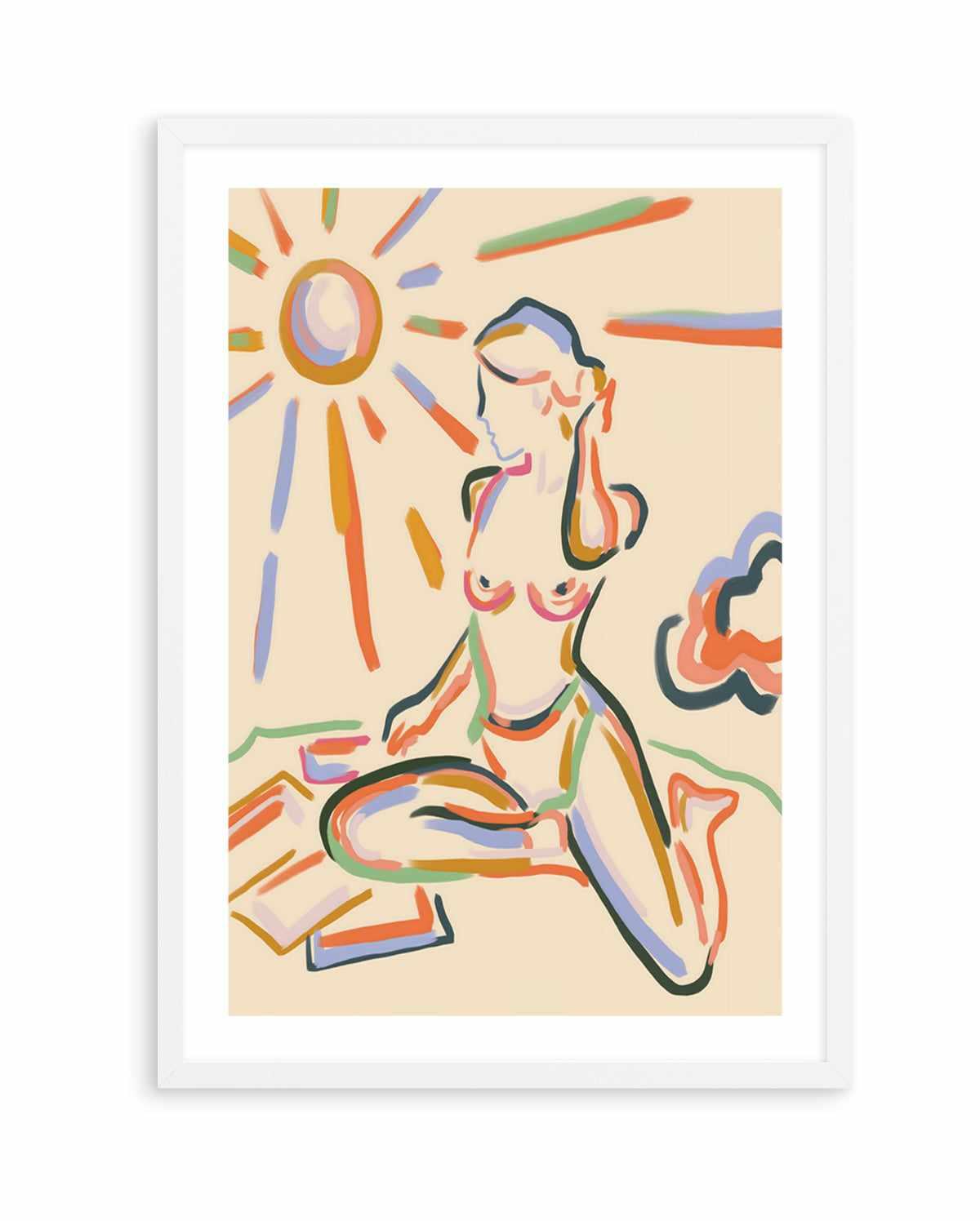 Self Love Summer by Uma Gokhale | Art Print from Olive et Oriel where you can shop wallpaper and artworks online