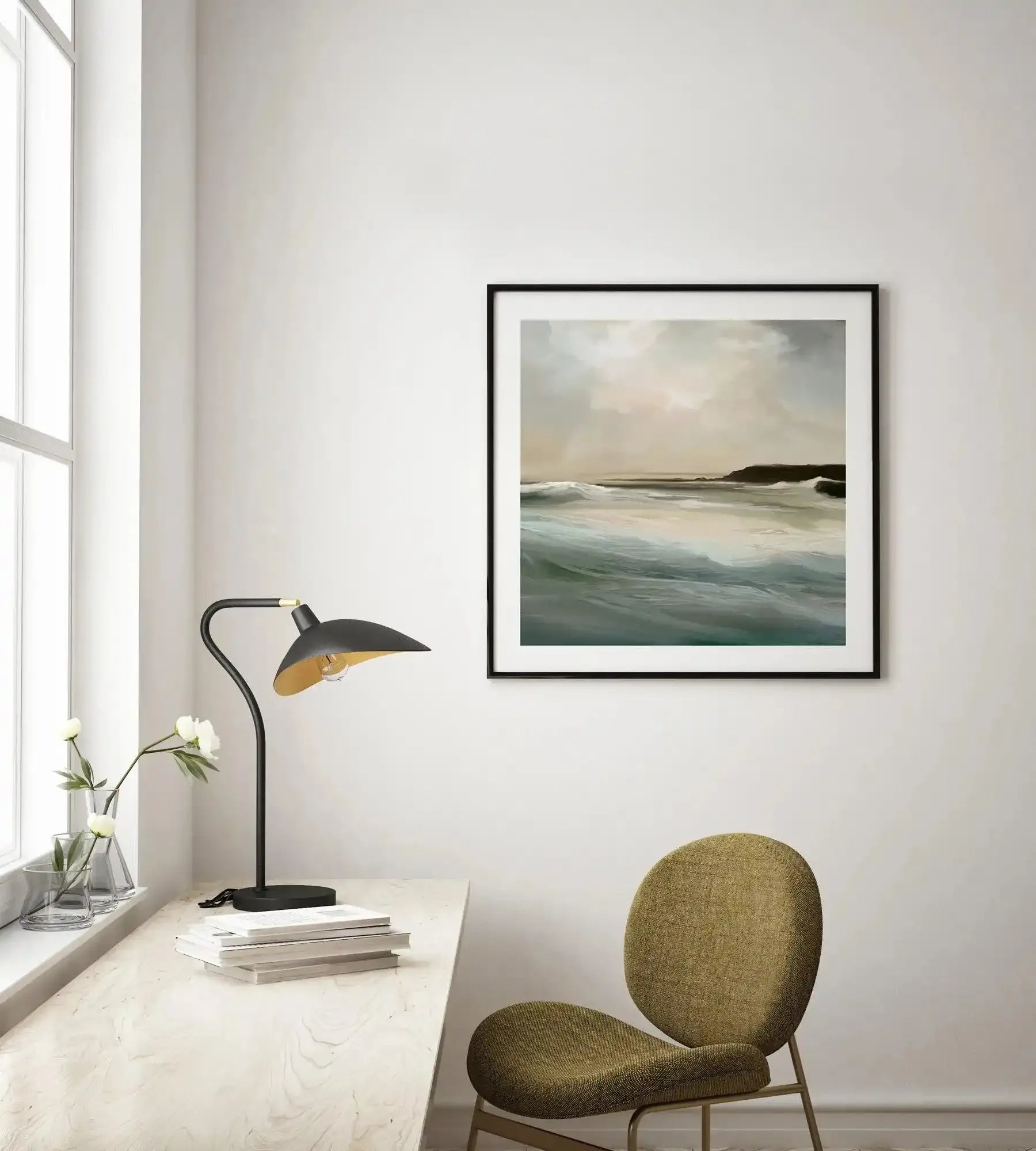 Sennen Cove by Dan Hobday Art Print-PRINT-Olive et Oriel-Dan Hobday-Buy-Australian-Art-Prints-Online-with-Olive-et-Oriel-Your-Artwork-Specialists-Austrailia-Decorate-With-Coastal-Photo-Wall-Art-Prints-From-Our-Beach-House-Artwork-Collection-Fine-Poster-and-Framed-Artwork