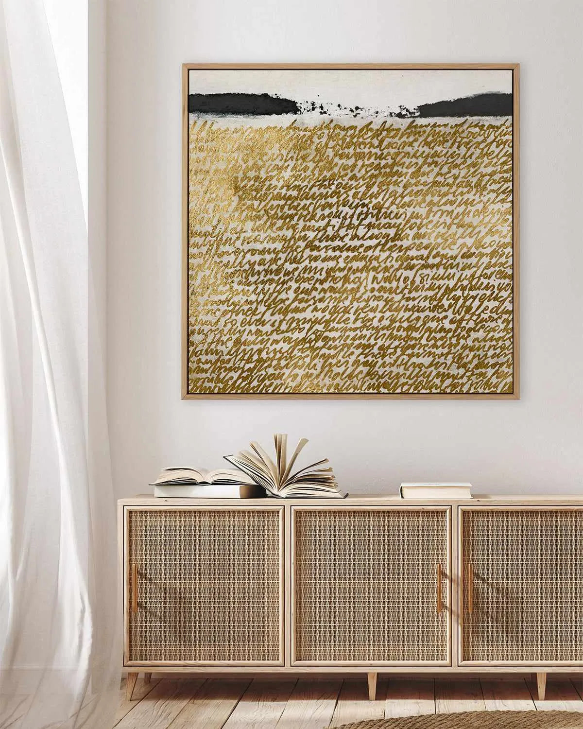 Sequence I | Framed Canvas Art Print from Olive et Oriel where you can shop wallpaper and artworks online