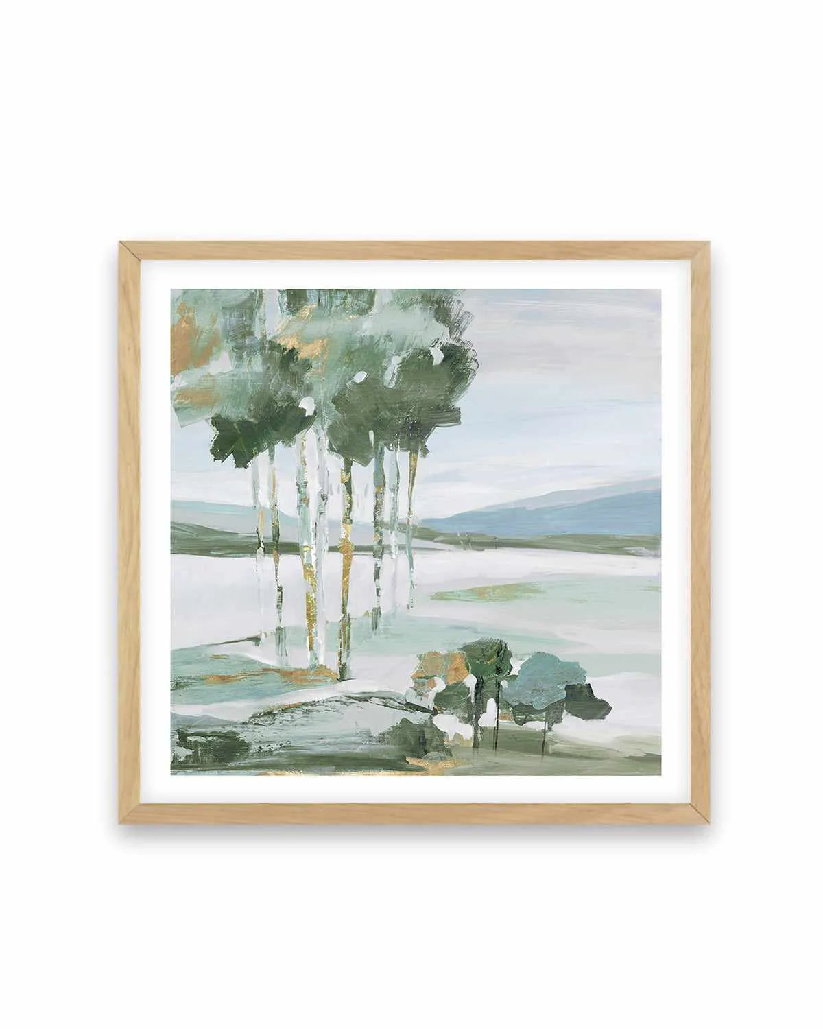 Serene Blue II Art Print from Olive et Oriel where you can shop wallpaper and artworks online