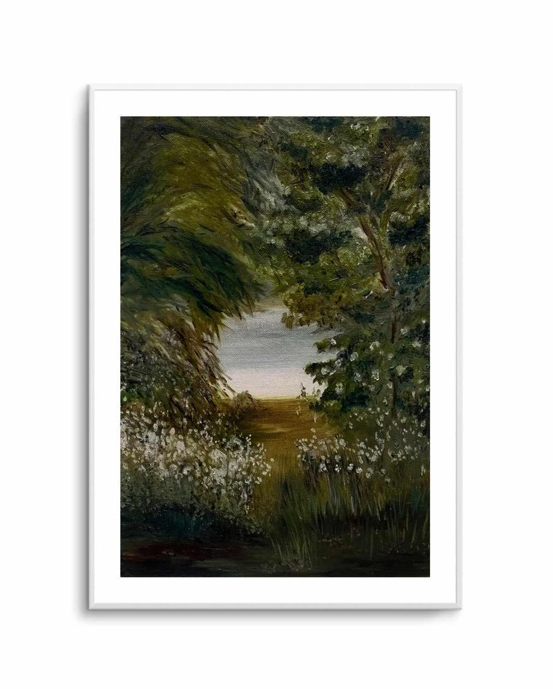 Serene Path to Lake by Emily Tingey | Art Print
