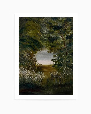 Serene Path to Lake by Emily Tingey | Art Print