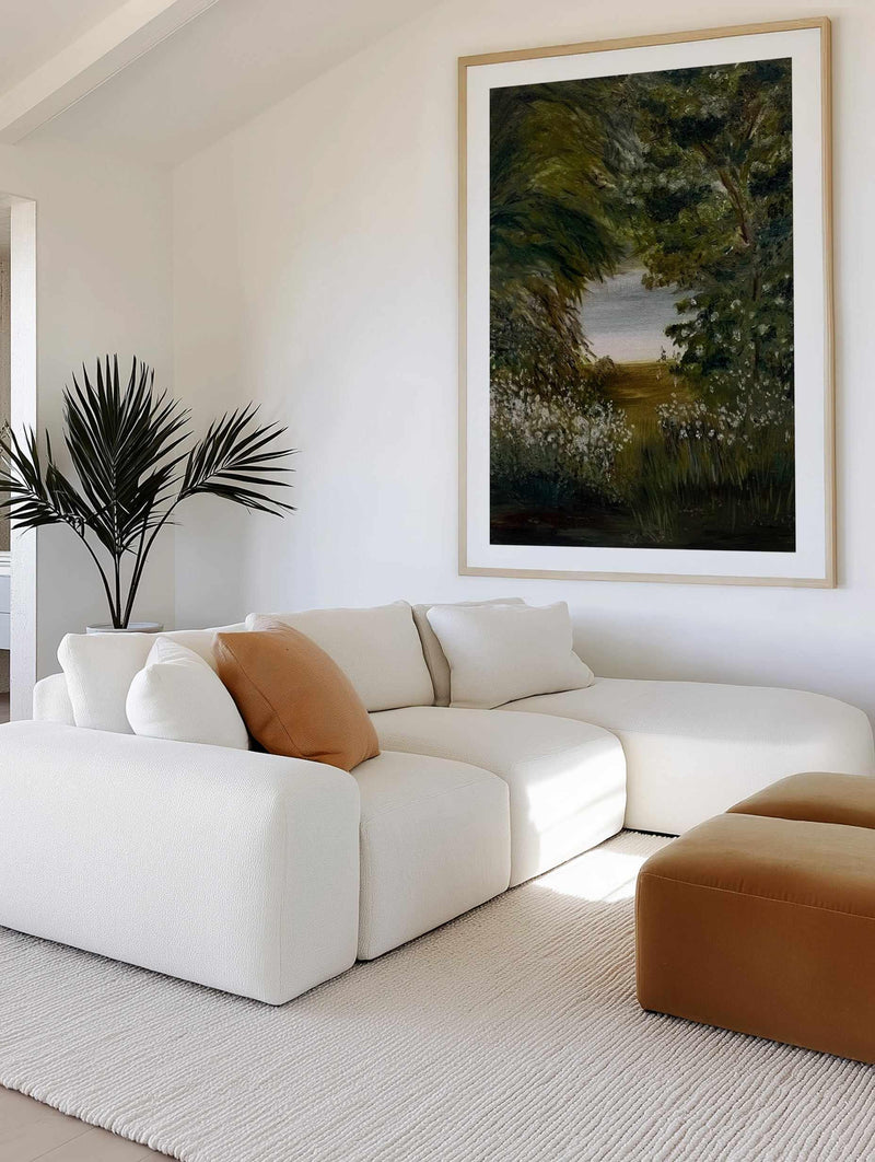 Serene Path to Lake by Emily Tingey | Art Print