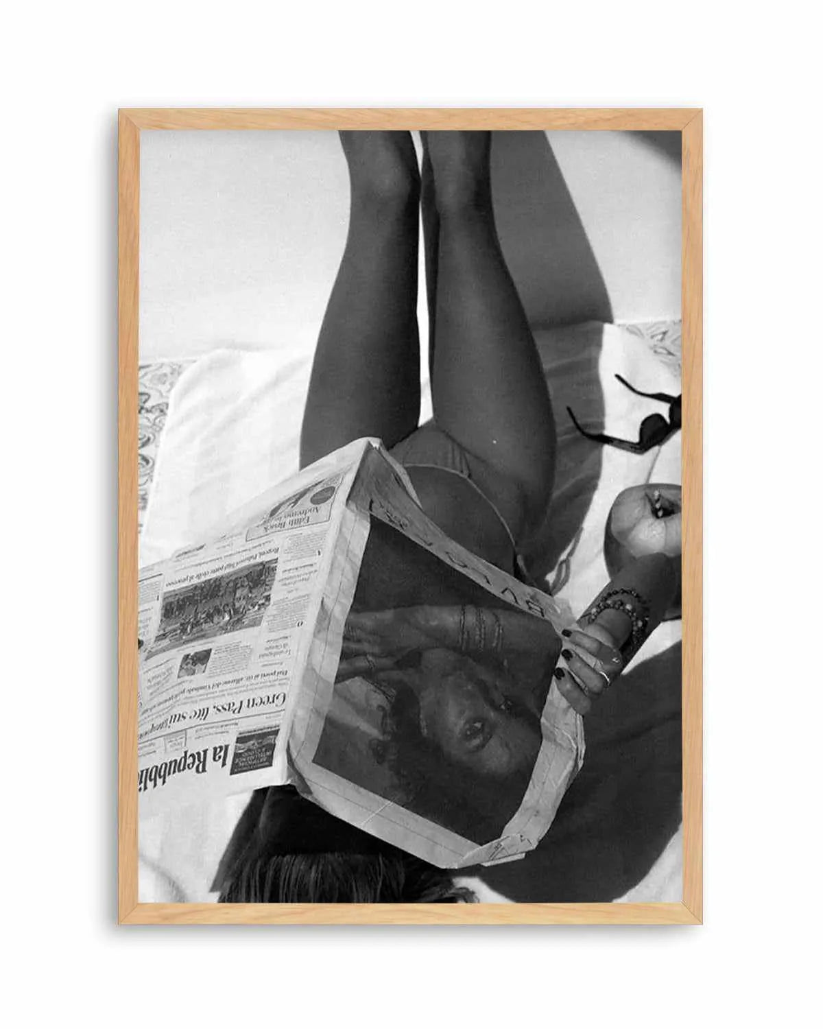 Serene by Mario Stefanelli Art Print from Olive et Oriel where you can shop wallpaper and artworks online