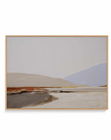 Serenity Land By Shina Choi | Framed Canvas Art Print from Olive et Oriel where you can shop wallpaper and artworks online