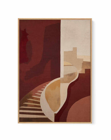 Serica I | Framed Canvas Art Print from Olive et Oriel where you can shop wallpaper and artworks online