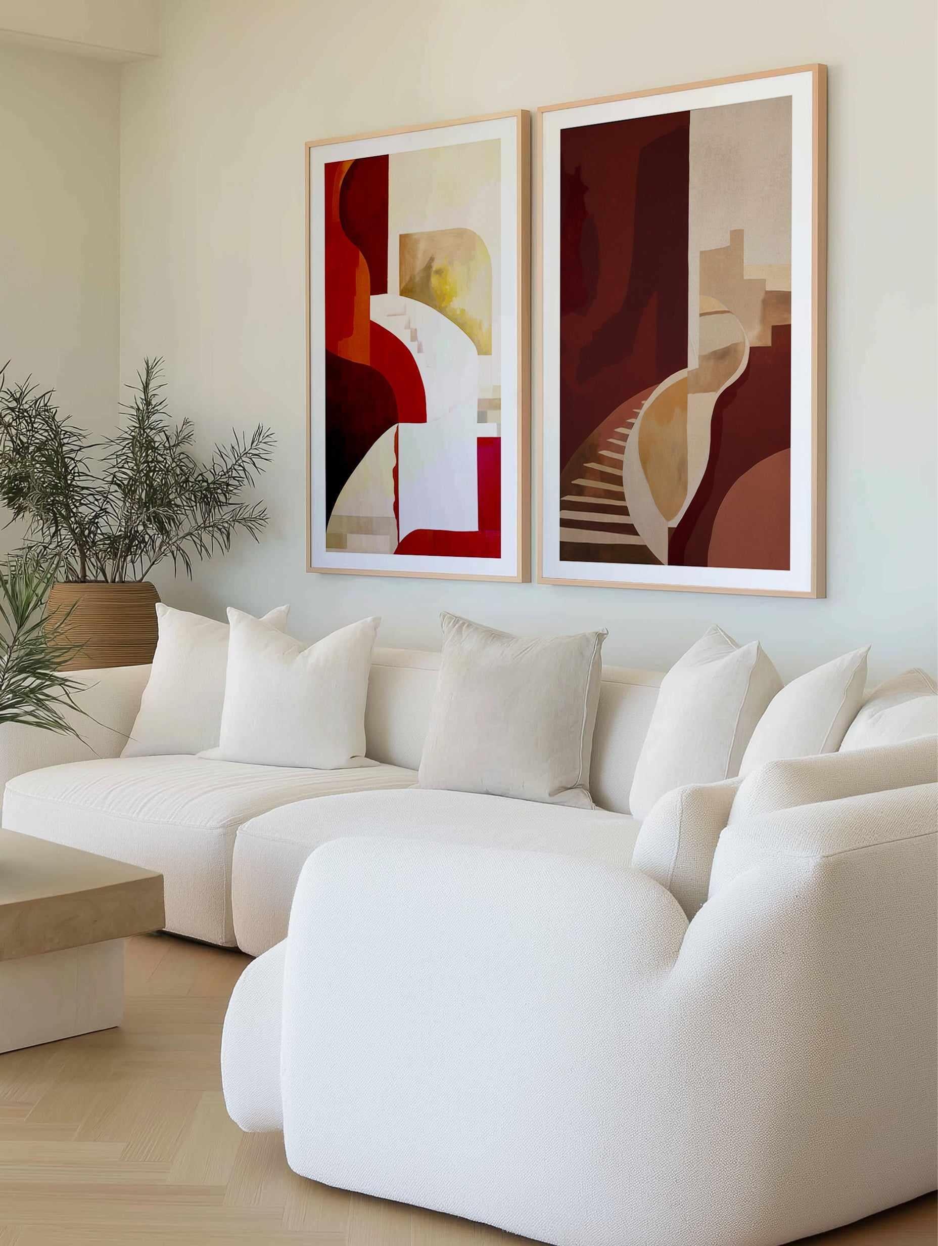 Serica I | Art Print from Olive et Oriel where you can shop wallpaper and artworks online