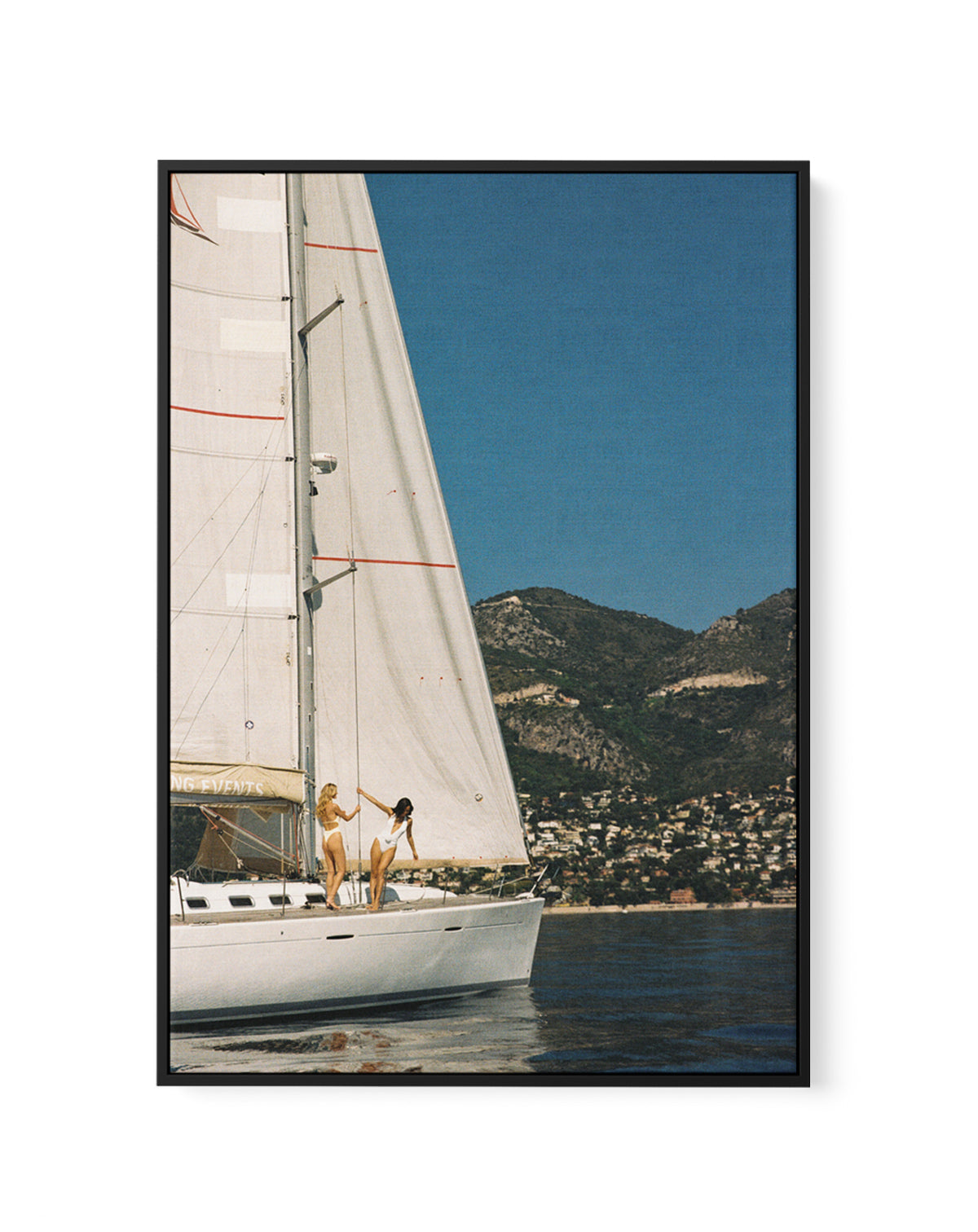 Set Sail by Carson Grzegorczyk | Framed Canvas Wall Art