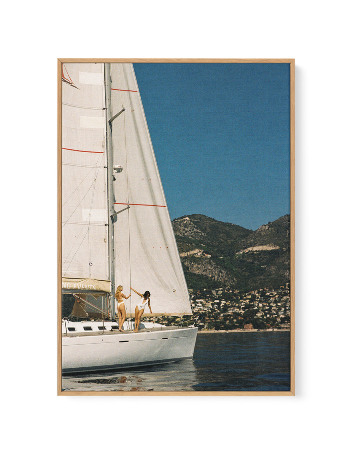 Set Sail by Carson Grzegorczyk | Framed Canvas Wall Art