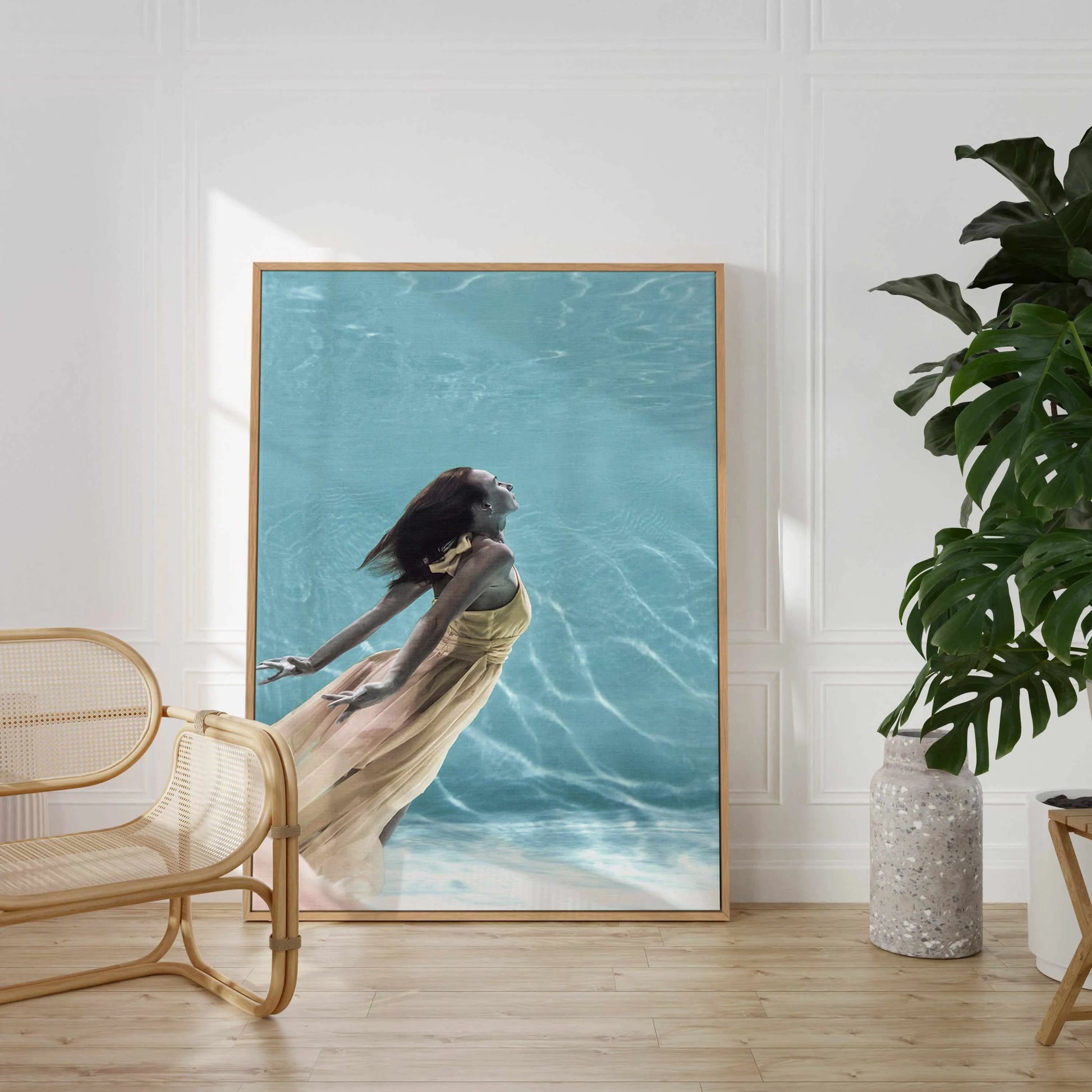Set Free | Framed Canvas Art Print from Olive et Oriel where you can shop wallpaper and artworks online