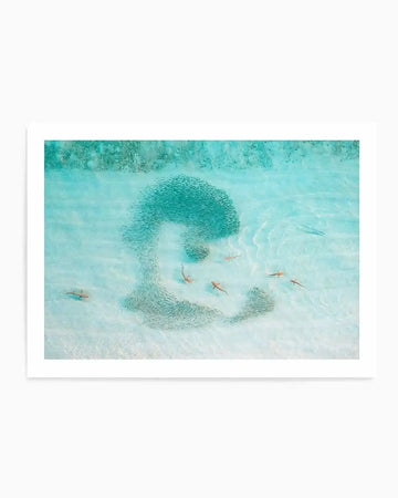 Seven Out | WA Art Print from Olive et Oriel where you can shop wallpaper and artworks online