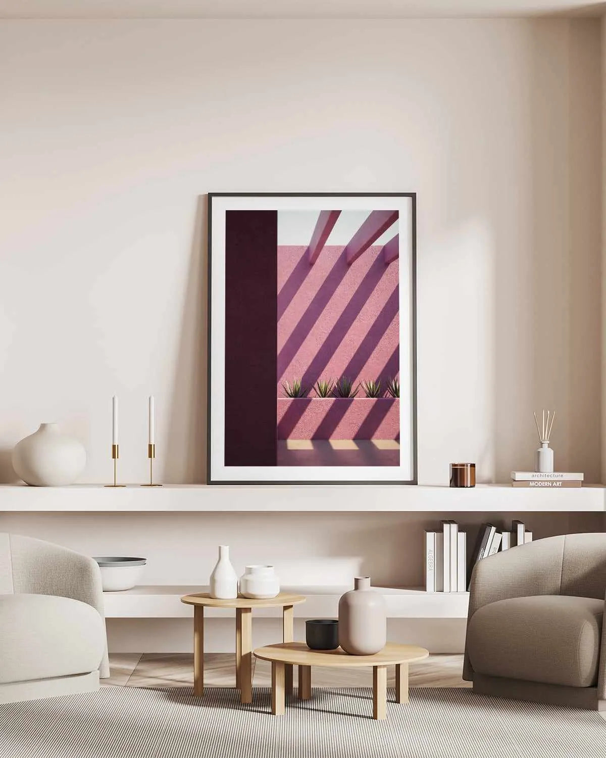 Shade II by Guachinarte Art Print from Olive et Oriel where you can shop wallpaper and artworks online
