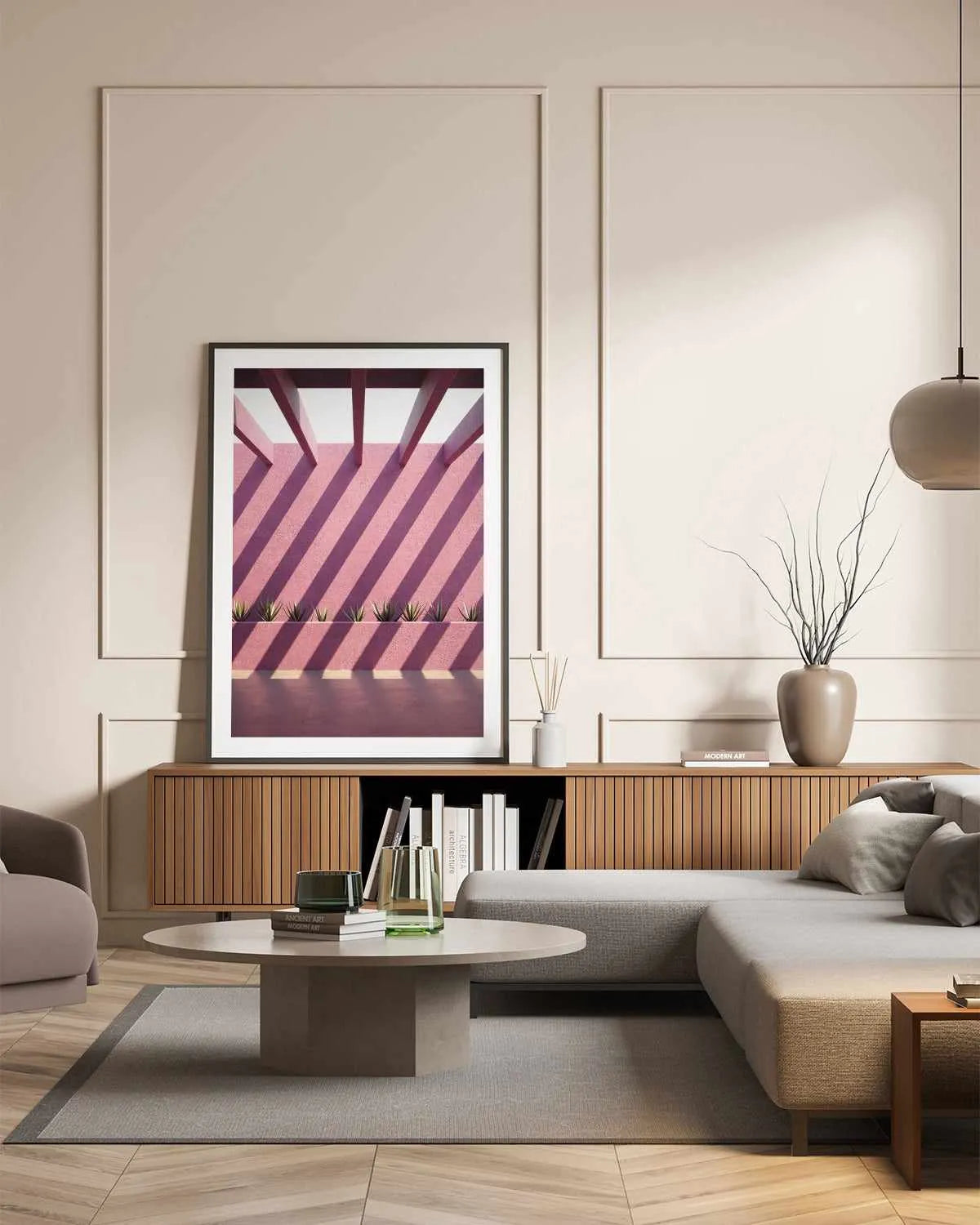 Shade III by Guachinarte Art Print from Olive et Oriel where you can shop wallpaper and artworks online