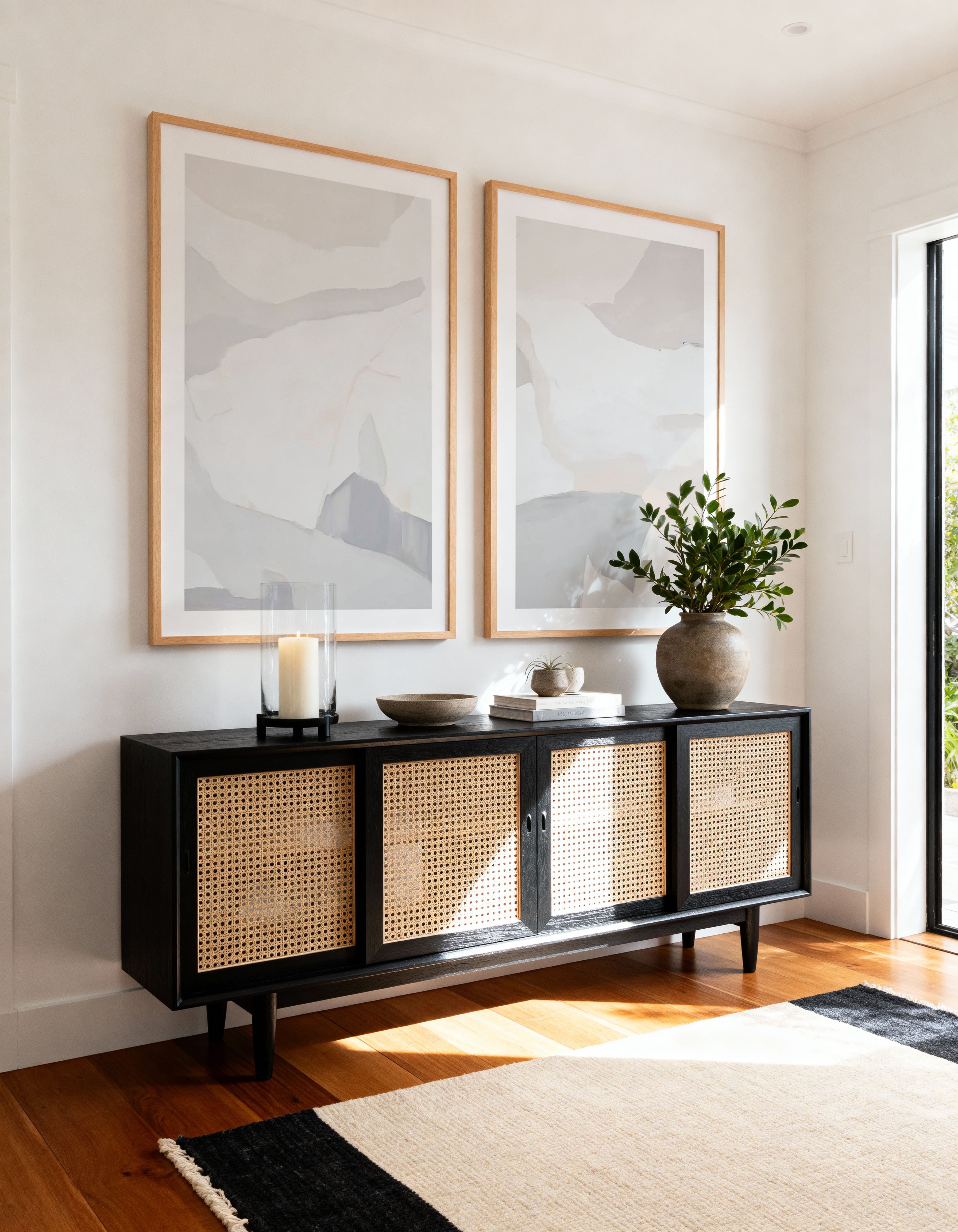 Shades of Grey I | Art Print from Olive et Oriel where you can shop wallpaper and artworks online