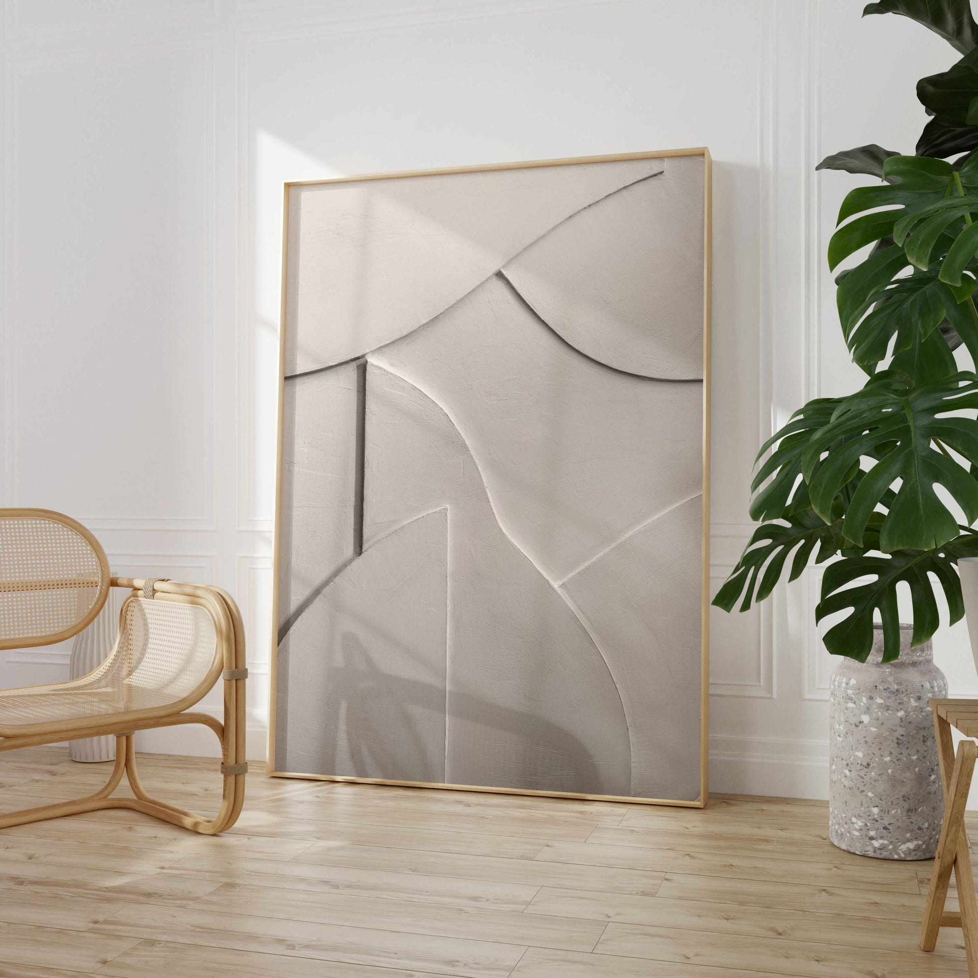 Shadow Play III By Mareike Bohmer | Art Print from Olive et Oriel where you can shop wallpaper and artworks online