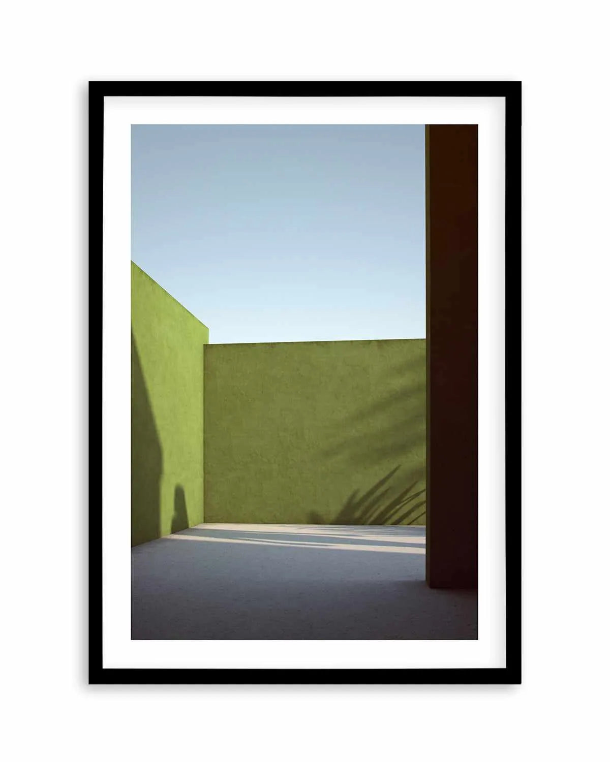 Shadows on Green by Guachinarte Art Print from Olive et Oriel where you can shop wallpaper and artworks online