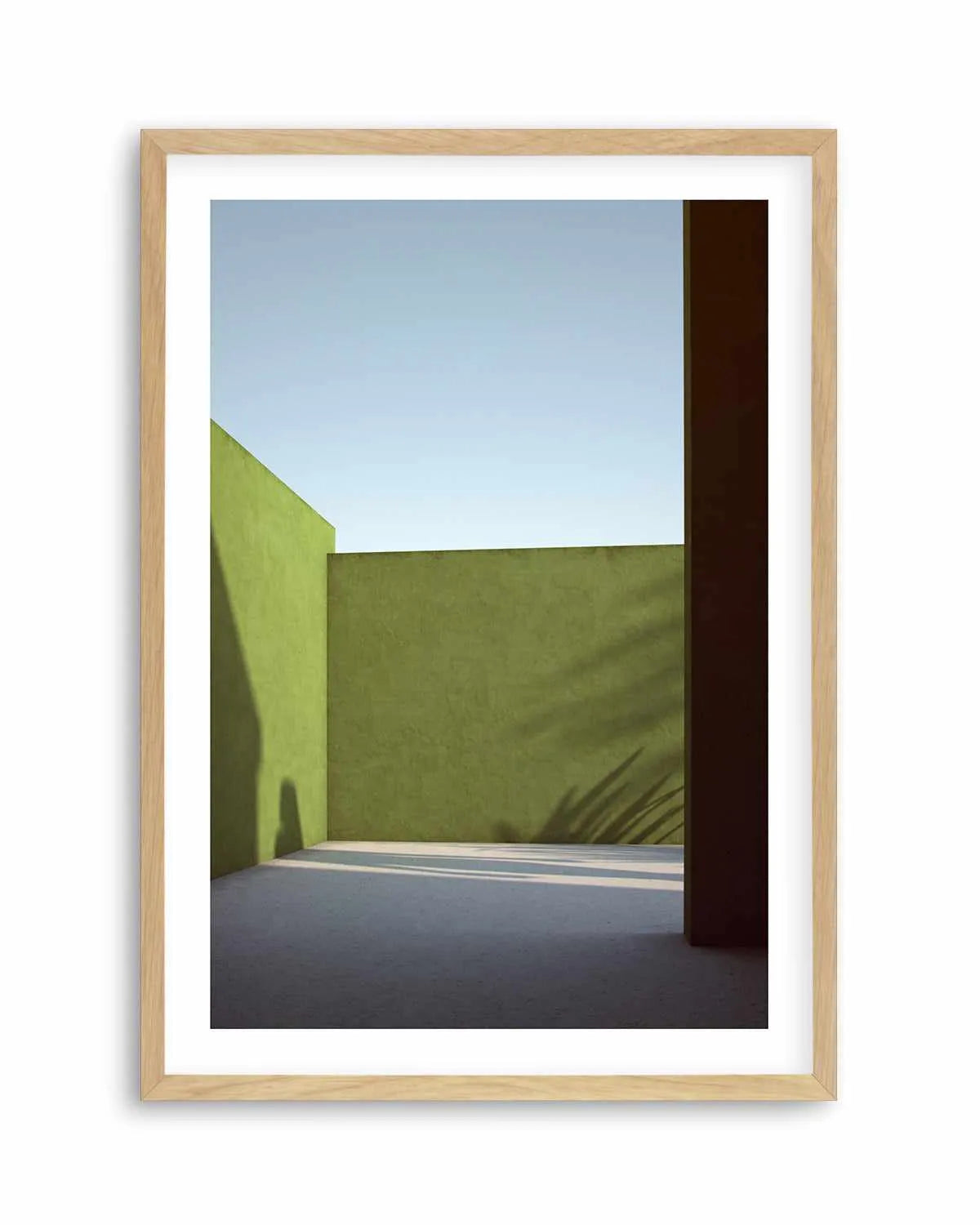 Shadows on Green by Guachinarte Art Print from Olive et Oriel where you can shop wallpaper and artworks online