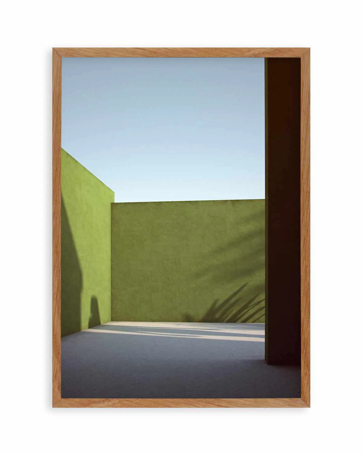 Shadows on Green by Guachinarte Art Print from Olive et Oriel where you can shop wallpaper and artworks online