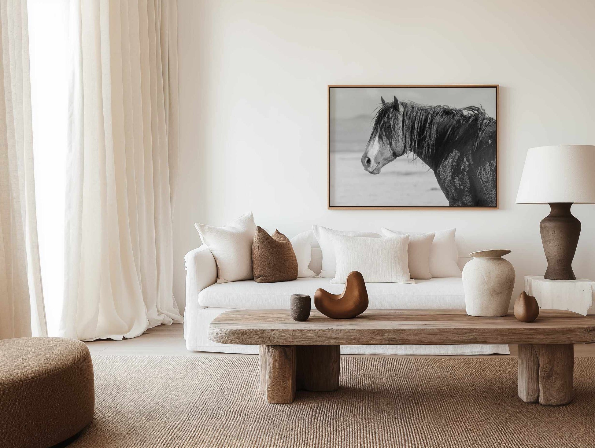 Shaggy by Rylee Olsen | Framed Canvas Art Print from Olive et Oriel where you can shop wallpaper and artworks online