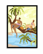 Sharing A Tree by Arty Guava | Art Print