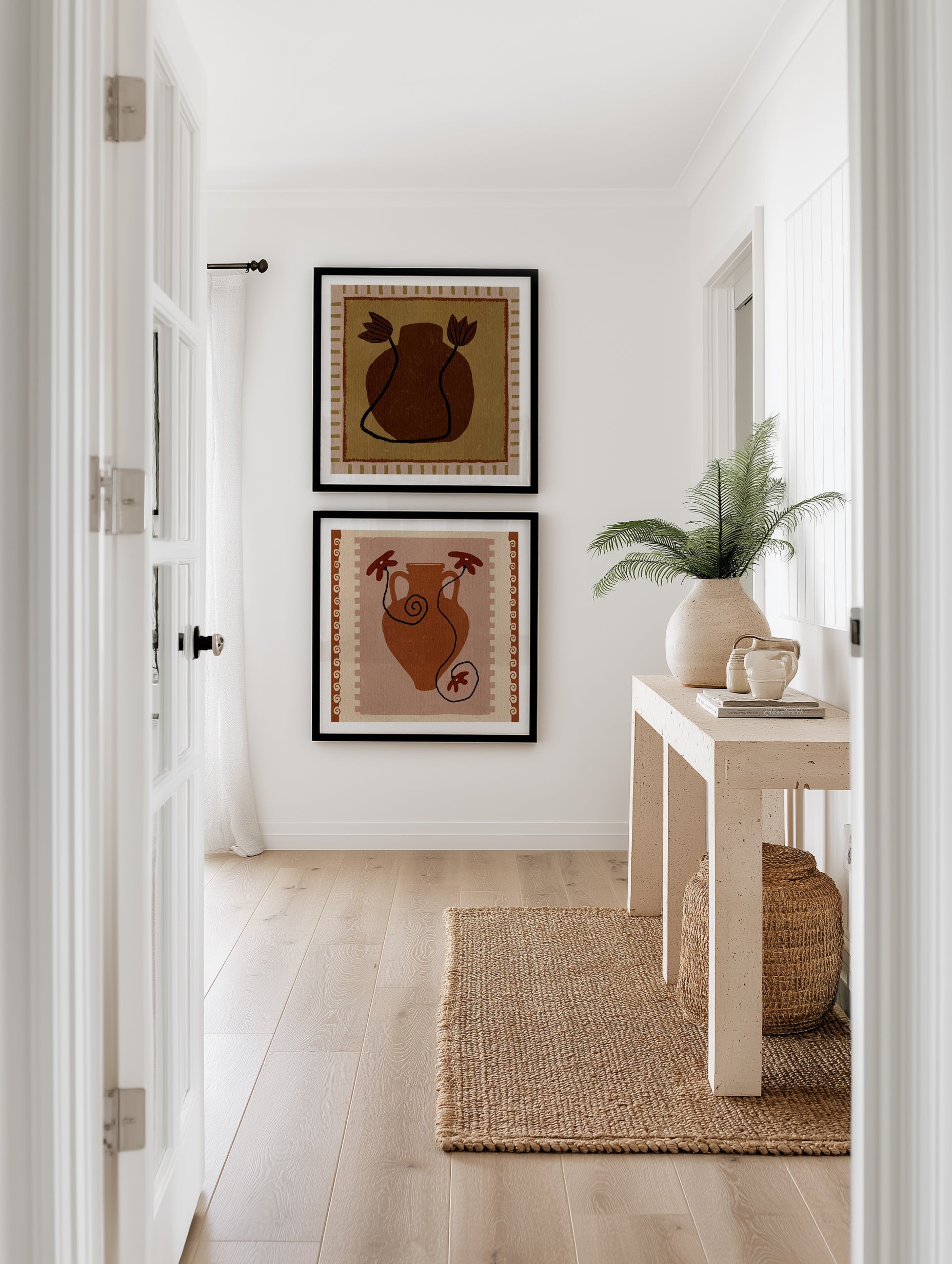 Out of Vase Blooms 2 by Shatha Al Dafai | Art Print from Olive et Oriel where you can shop wallpaper and artworks online