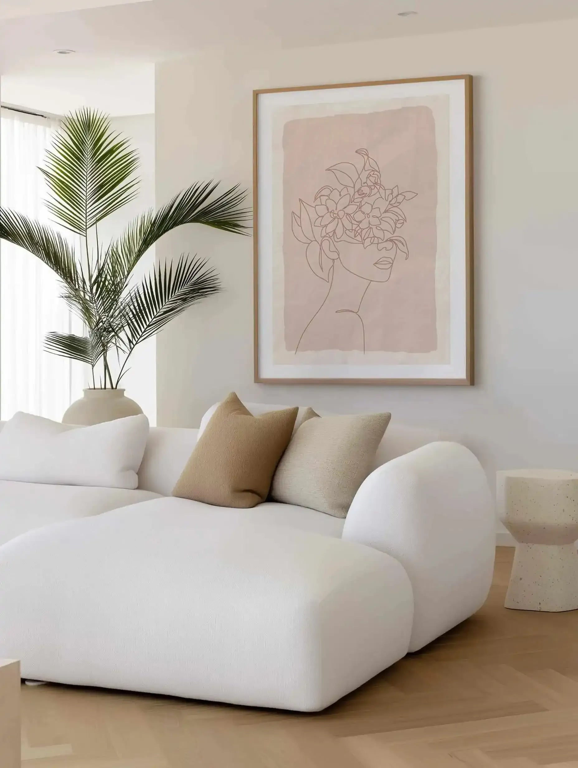 She Blooms I Art Print from Olive et Oriel where you can shop wallpaper and artworks online