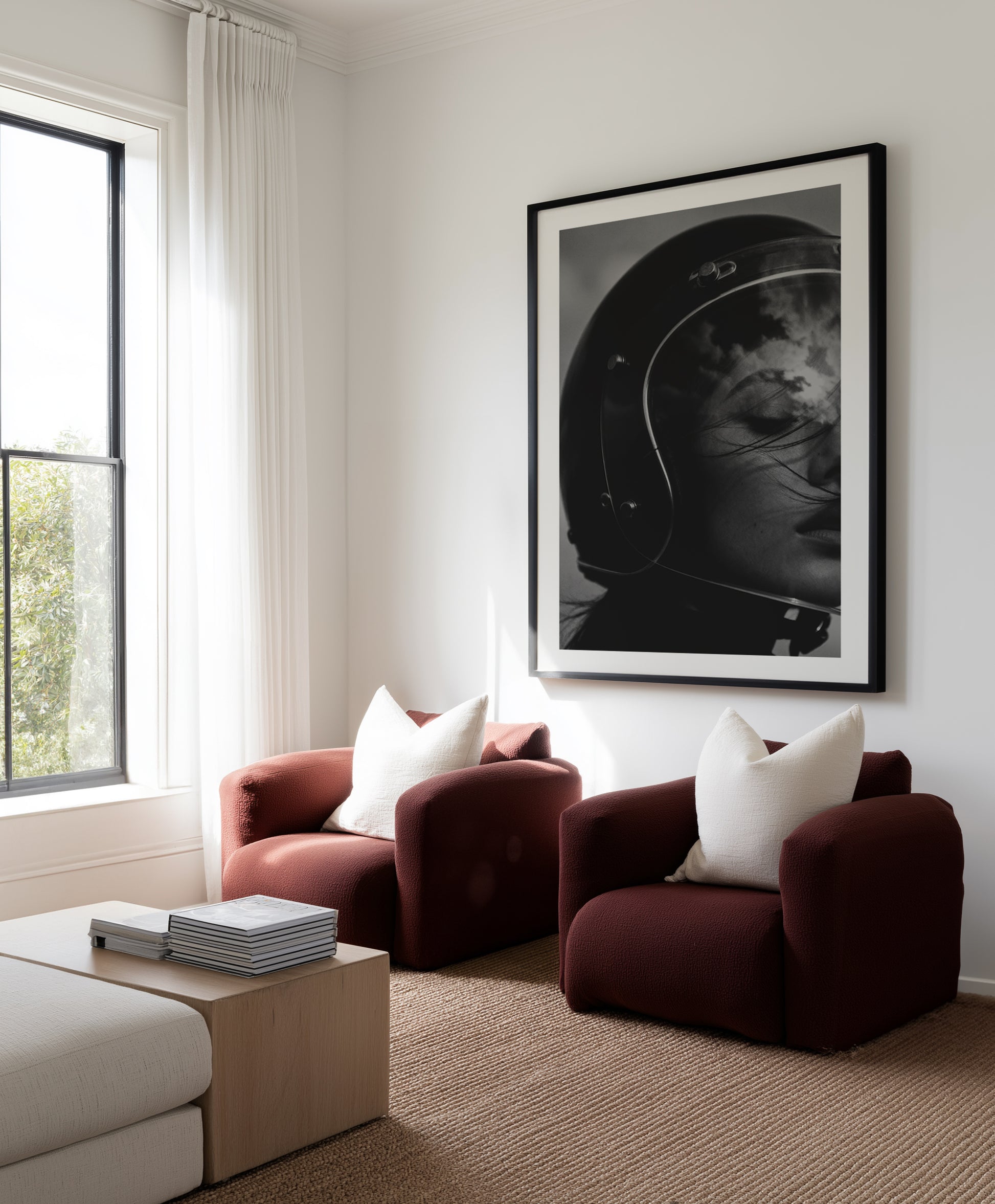 She Rides Fast | Art Print from Olive et Oriel where you can shop wallpaper and artworks online