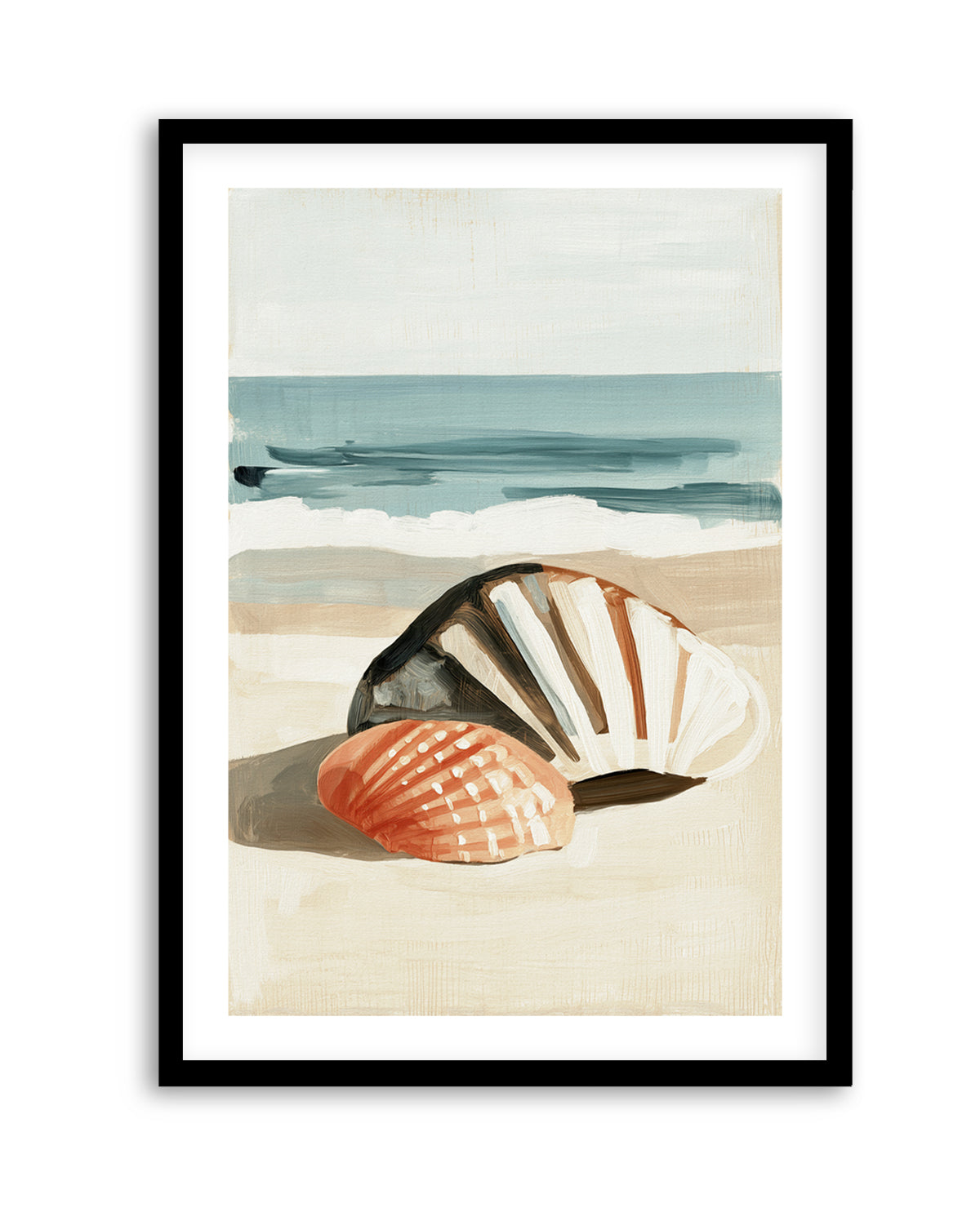 Shell Collector | Art Print from Olive et Oriel where you can shop wallpaper and artworks online