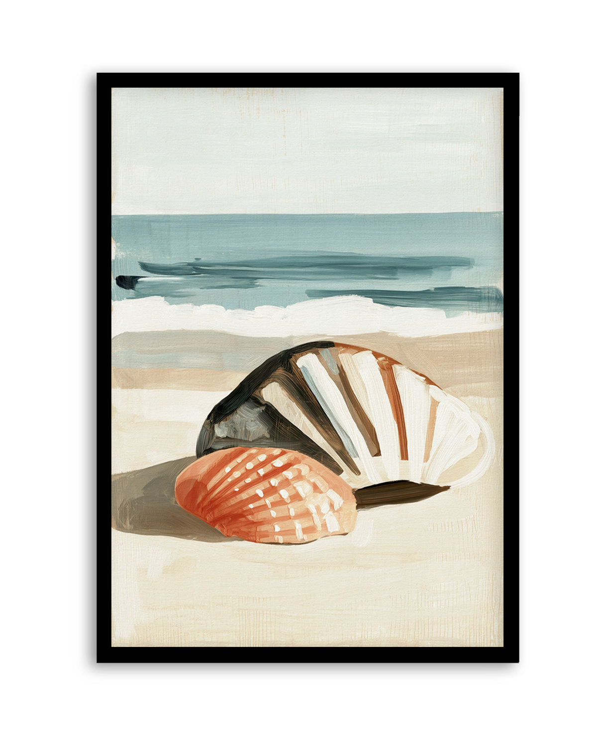 Shell Collector | Art Print from Olive et Oriel where you can shop wallpaper and artworks online