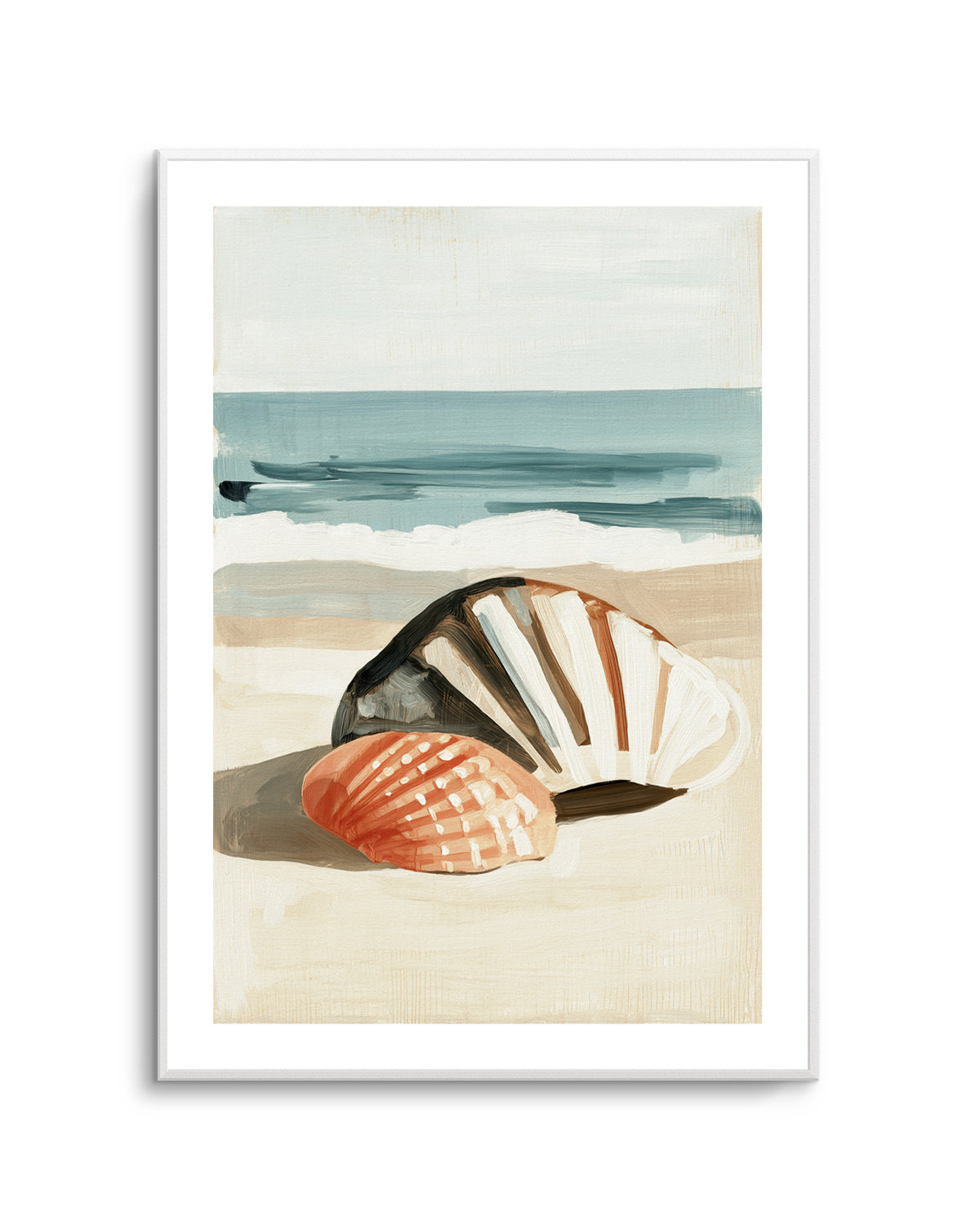 Shell Collector | Art Print from Olive et Oriel where you can shop wallpaper and artworks online