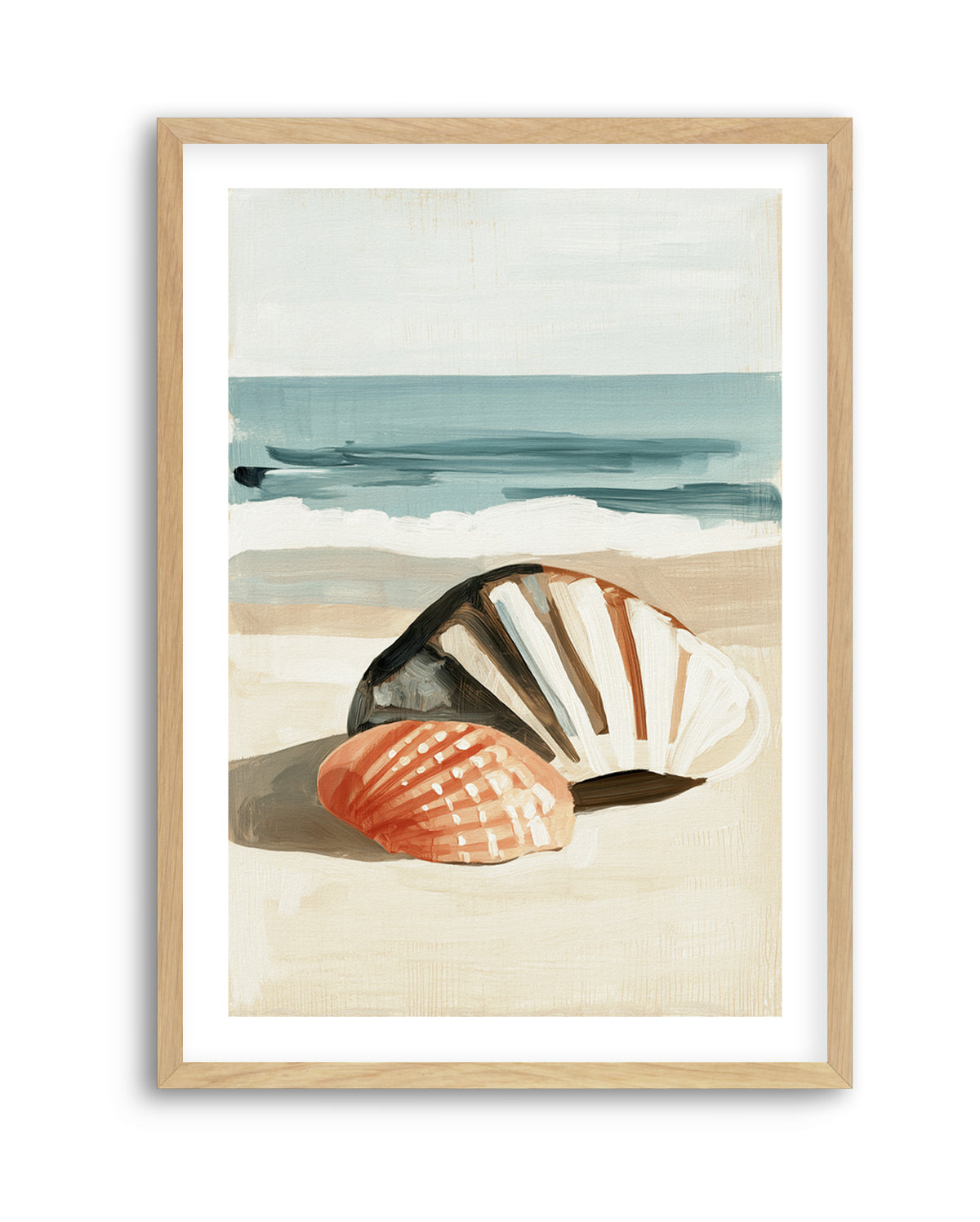 Shell Collector | Art Print from Olive et Oriel where you can shop wallpaper and artworks online