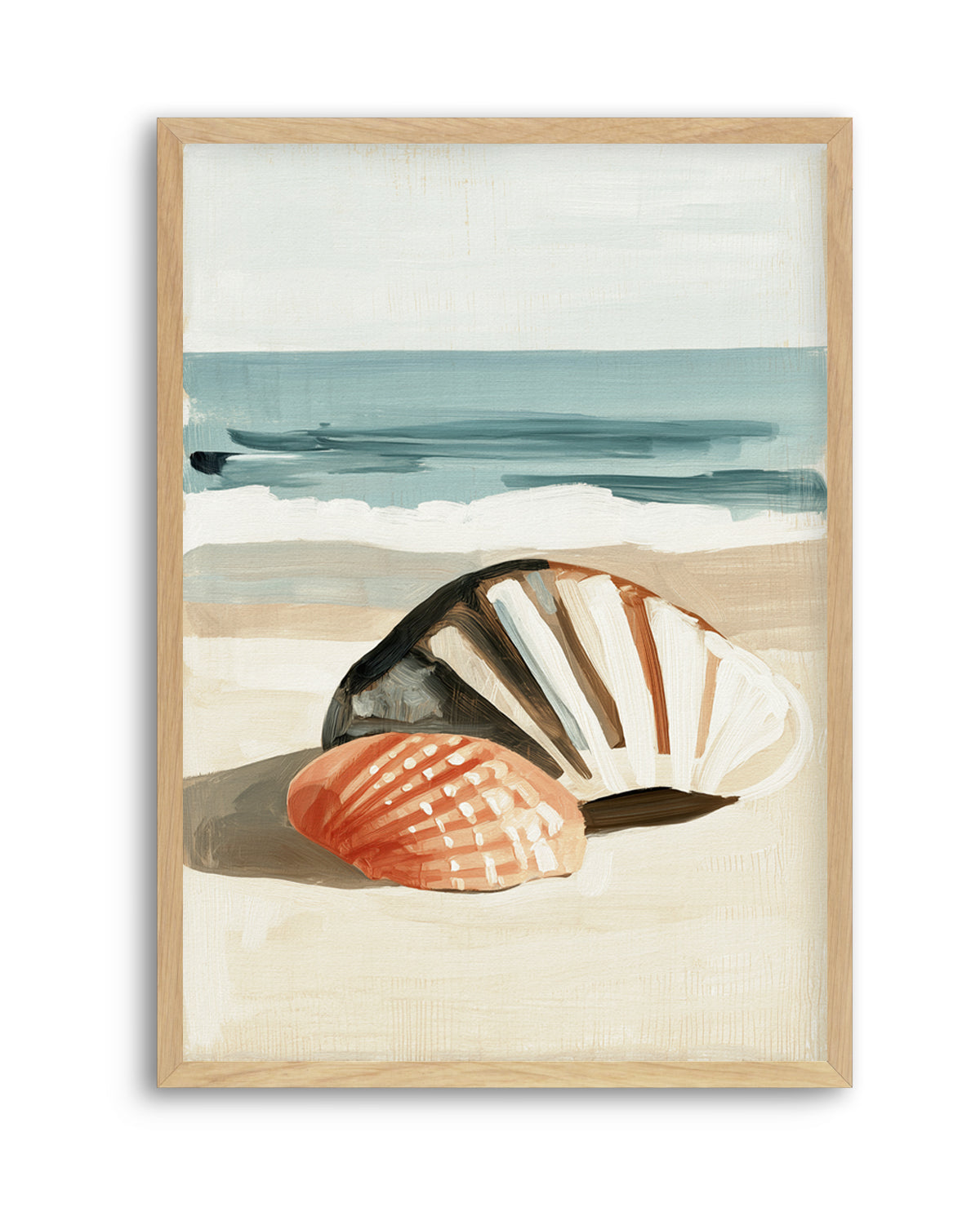 Shell Collector | Art Print from Olive et Oriel where you can shop wallpaper and artworks online