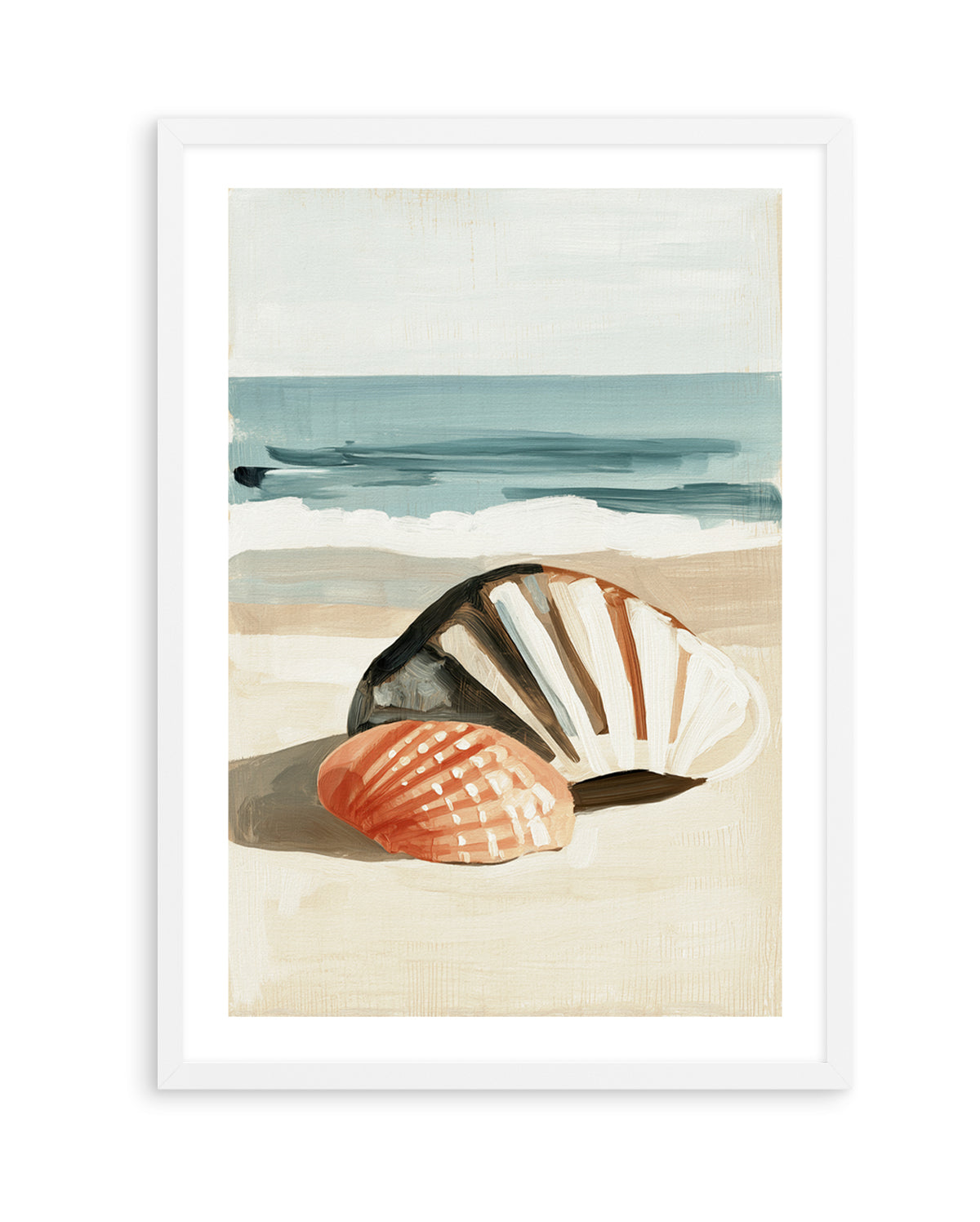 Shell Collector | Art Print from Olive et Oriel where you can shop wallpaper and artworks online
