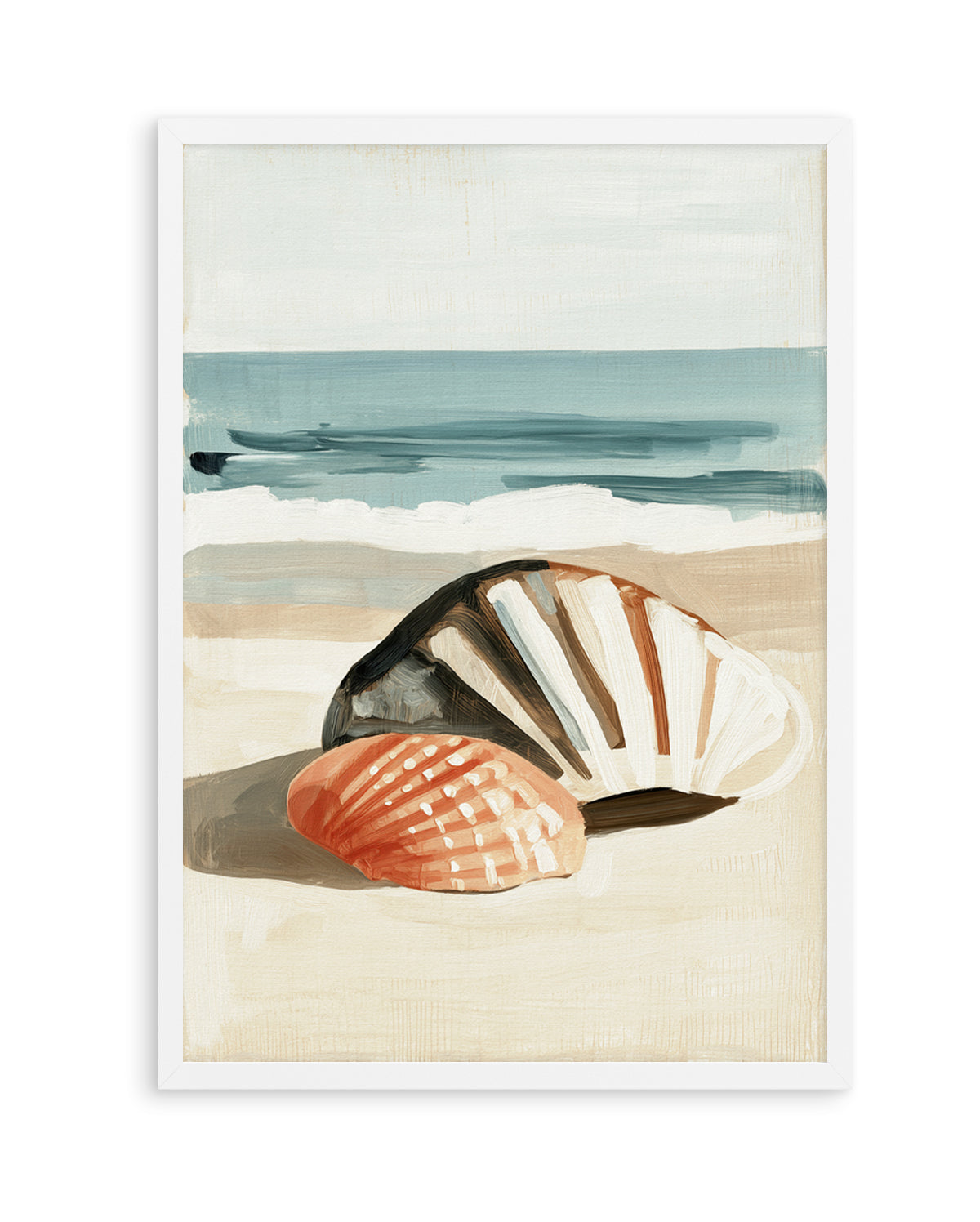 Shell Collector | Art Print from Olive et Oriel where you can shop wallpaper and artworks online