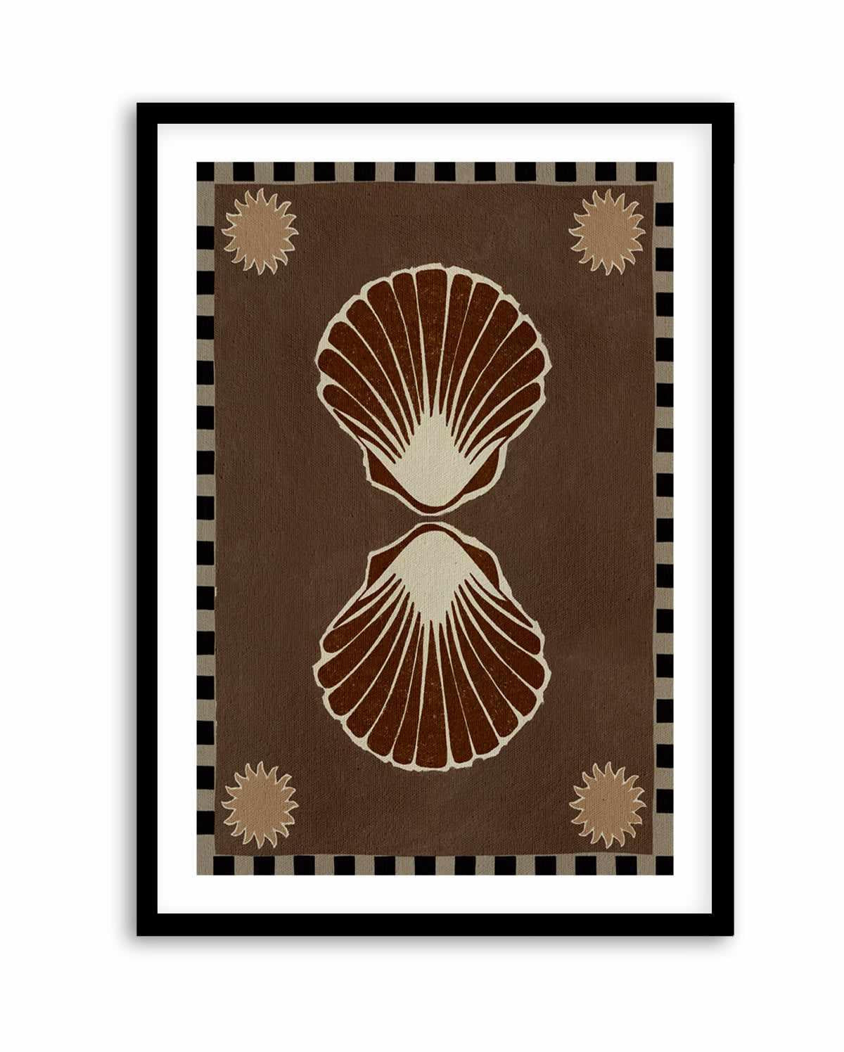 Shell by Shatha Al Dafai | Art Print from Olive et Oriel where you can shop wallpaper and artworks online