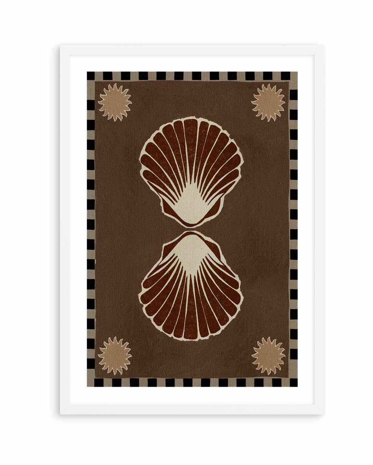 Shell by Shatha Al Dafai | Art Print from Olive et Oriel where you can shop wallpaper and artworks online