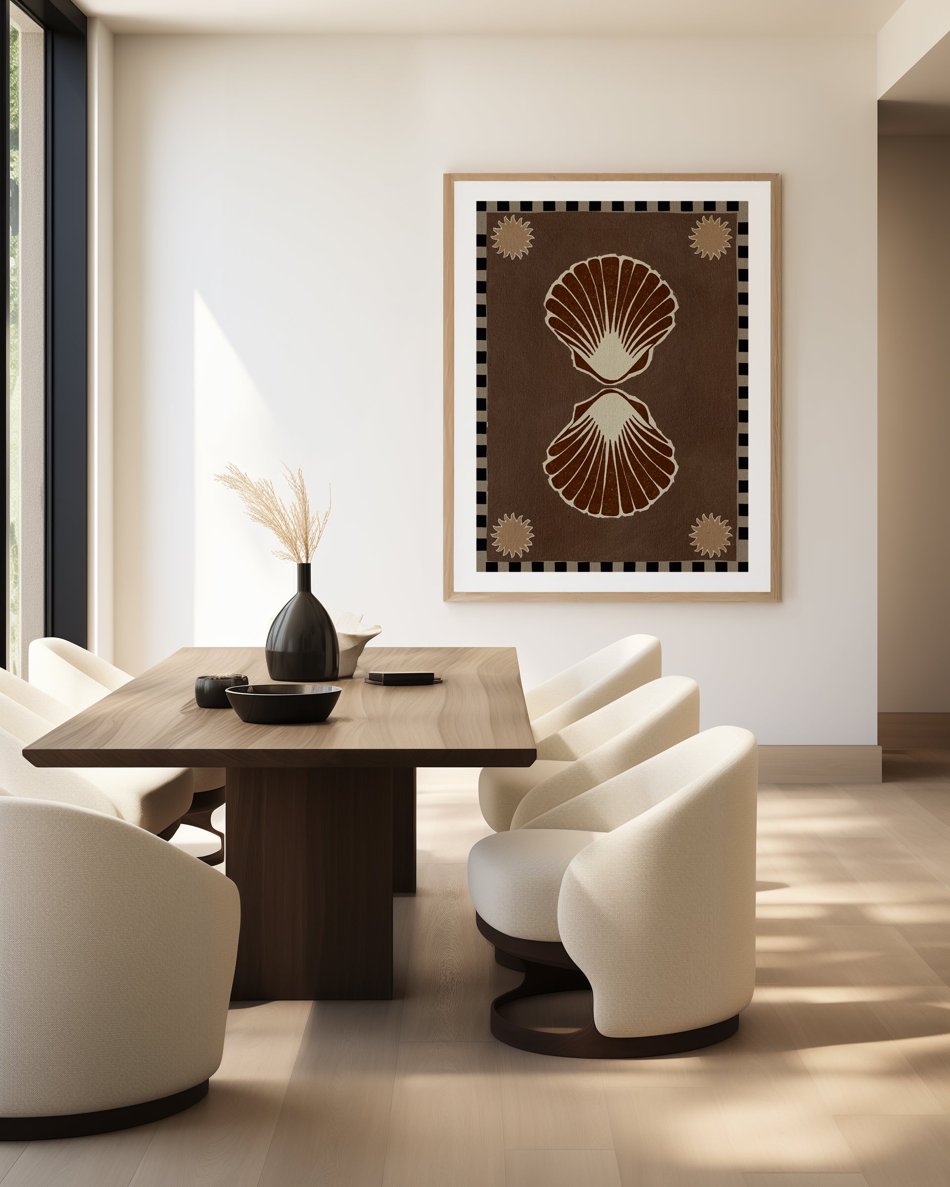 Shell by Shatha Al Dafai | Art Print