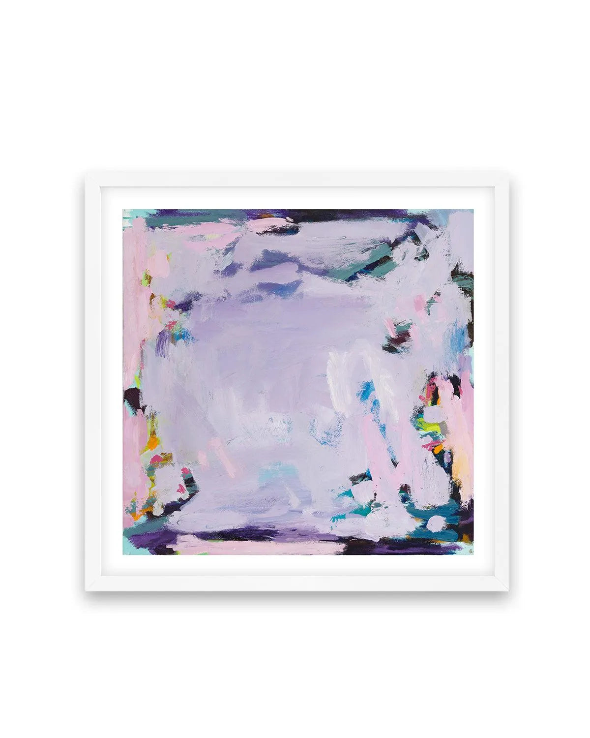Sherbert I by Alicia Benetatos Art Print-PRINT-Olive et Oriel-Alicia Benetatos-70x70 cm | 27.5" x 27.5"-White-With White Border-Buy-Australian-Art-Prints-Online-with-Olive-et-Oriel-Your-Artwork-Specialists-Austrailia-Decorate-With-Coastal-Photo-Wall-Art-Prints-From-Our-Beach-House-Artwork-Collection-Fine-Poster-and-Framed-Artwork