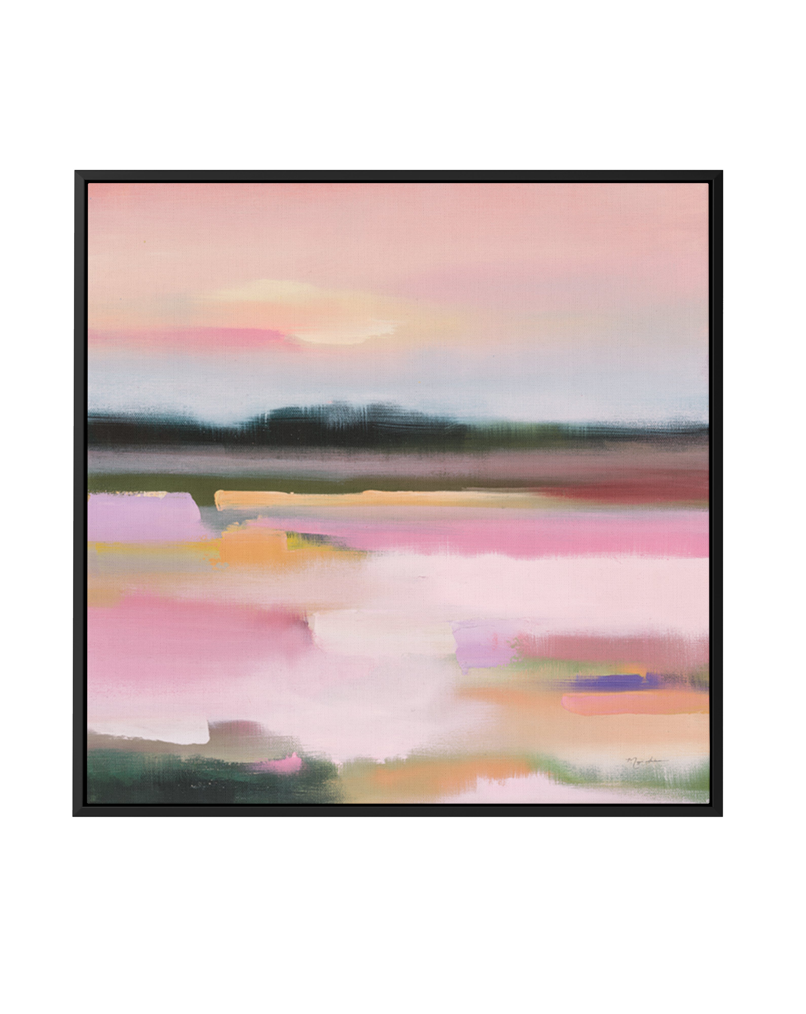 Sherbet | Framed Canvas Art Print