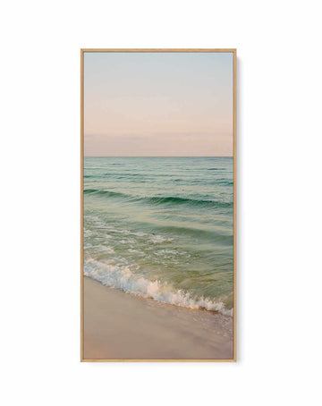 Shoreline II | Panoramic Canvas Art Print from Olive et Oriel where you can shop wallpaper and artworks online