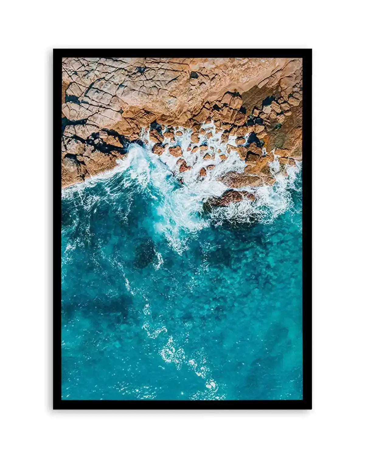 Short Point Headland I | Aerial Photo Wall Art Print from Olive et Oriel where you can shop wallpaper and artworks online