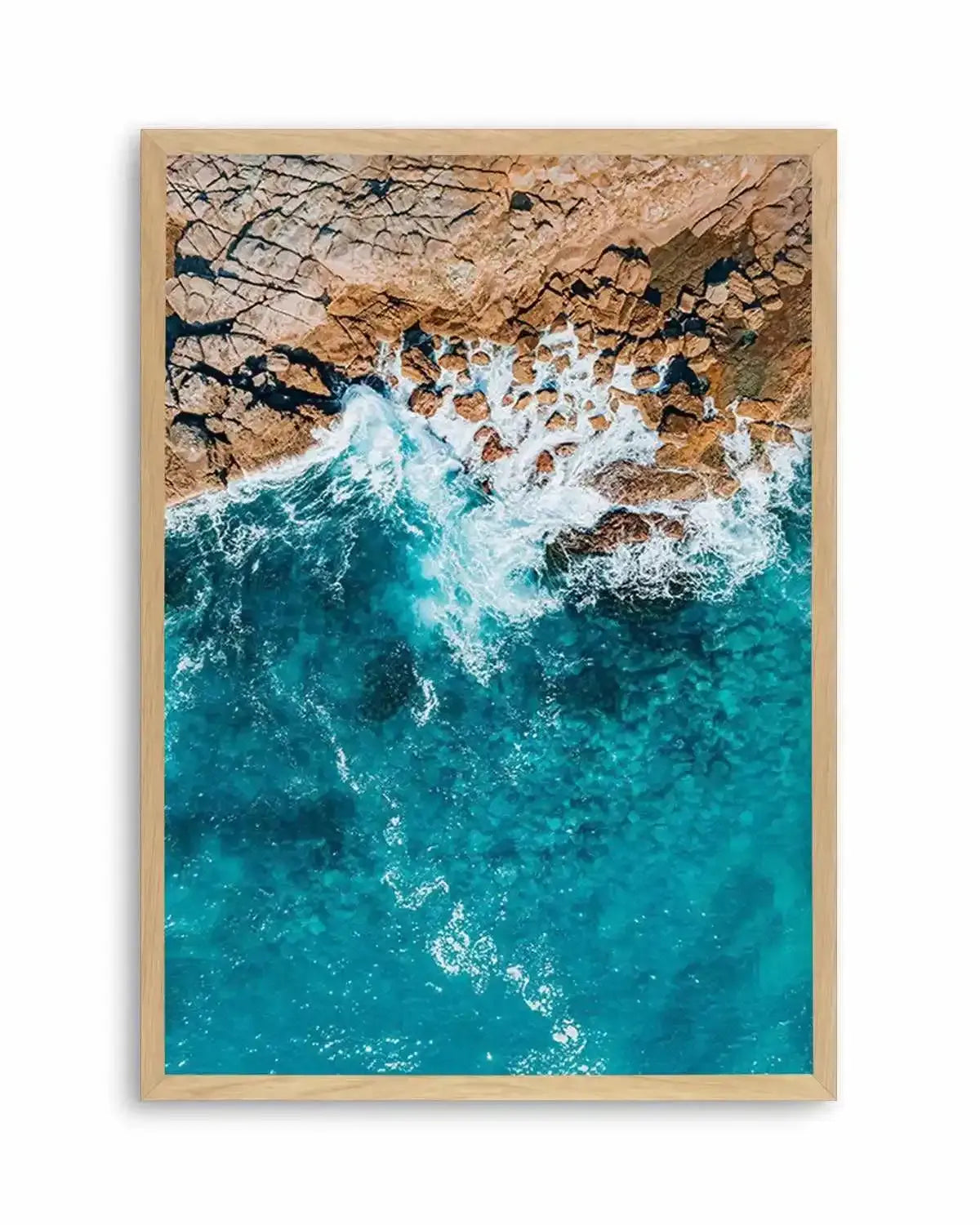 Short Point Headland I | Aerial Photo Wall Art Print from Olive et Oriel where you can shop wallpaper and artworks online