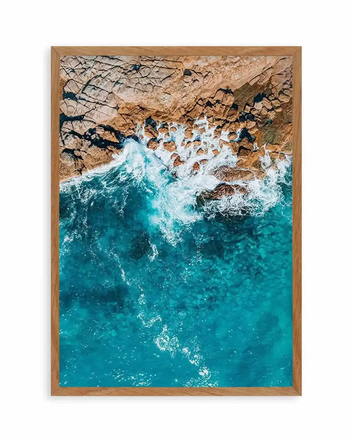 Short Point Headland I | Aerial Photo Wall Art Print from Olive et Oriel where you can shop wallpaper and artworks online