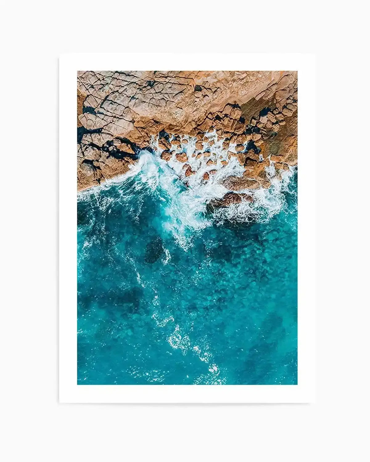 Short Point Headland I | Aerial Photo Wall Art Print from Olive et Oriel where you can shop wallpaper and artworks online