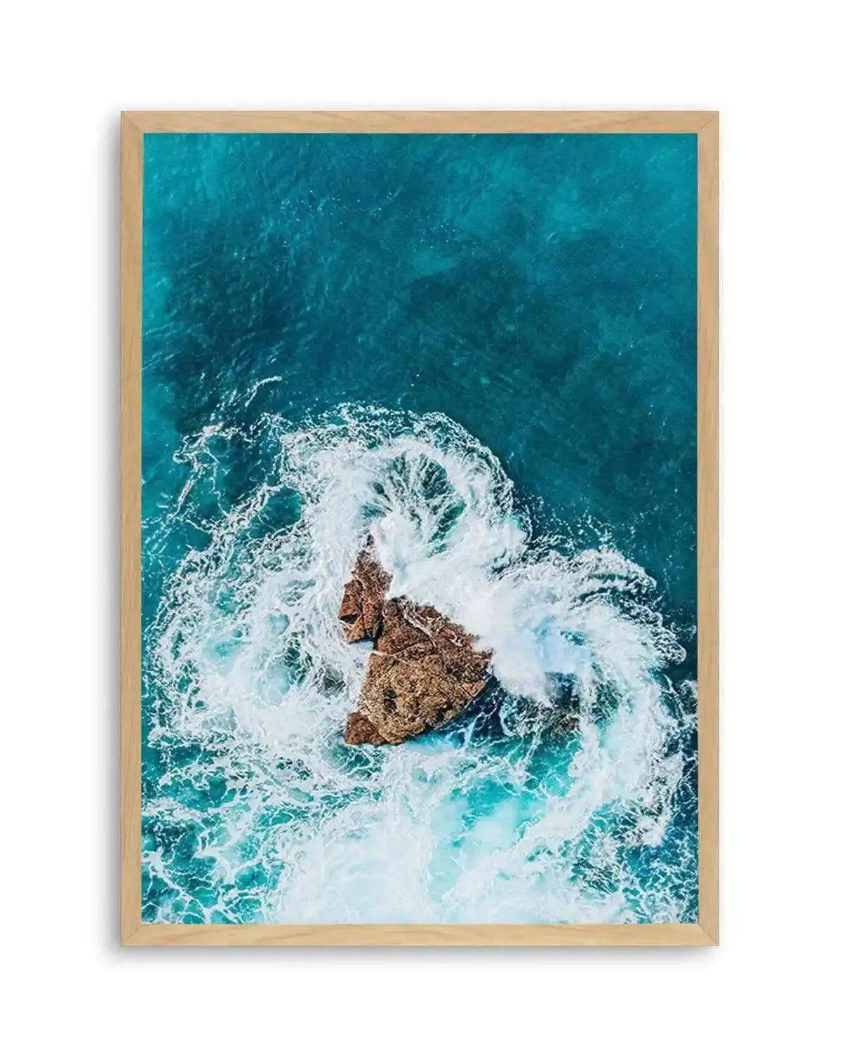 Short Point Headland II | Aerial Photo Wall Art Print from Olive et Oriel where you can shop wallpaper and artworks online